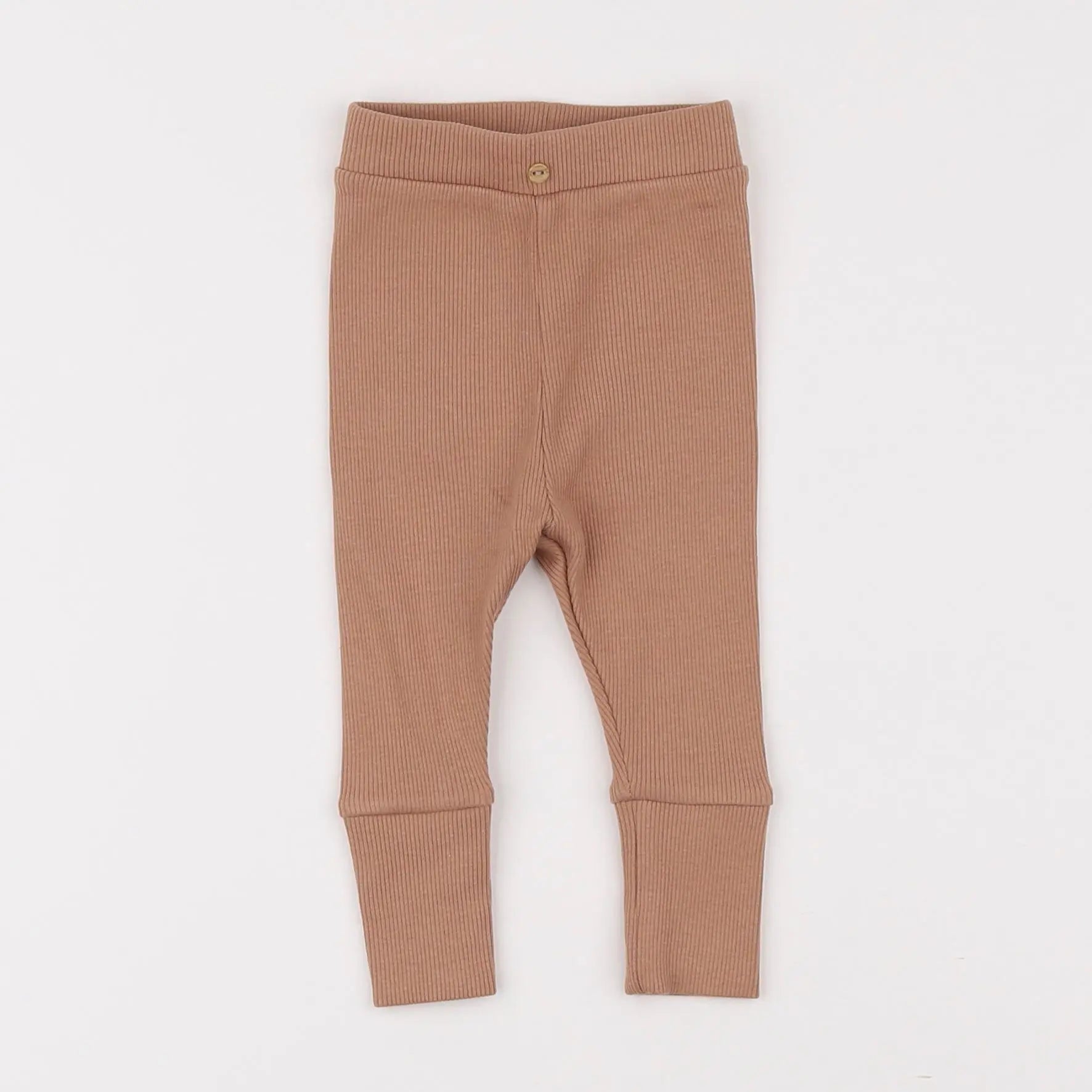 Vertbaudet - legging marron - 3 mois