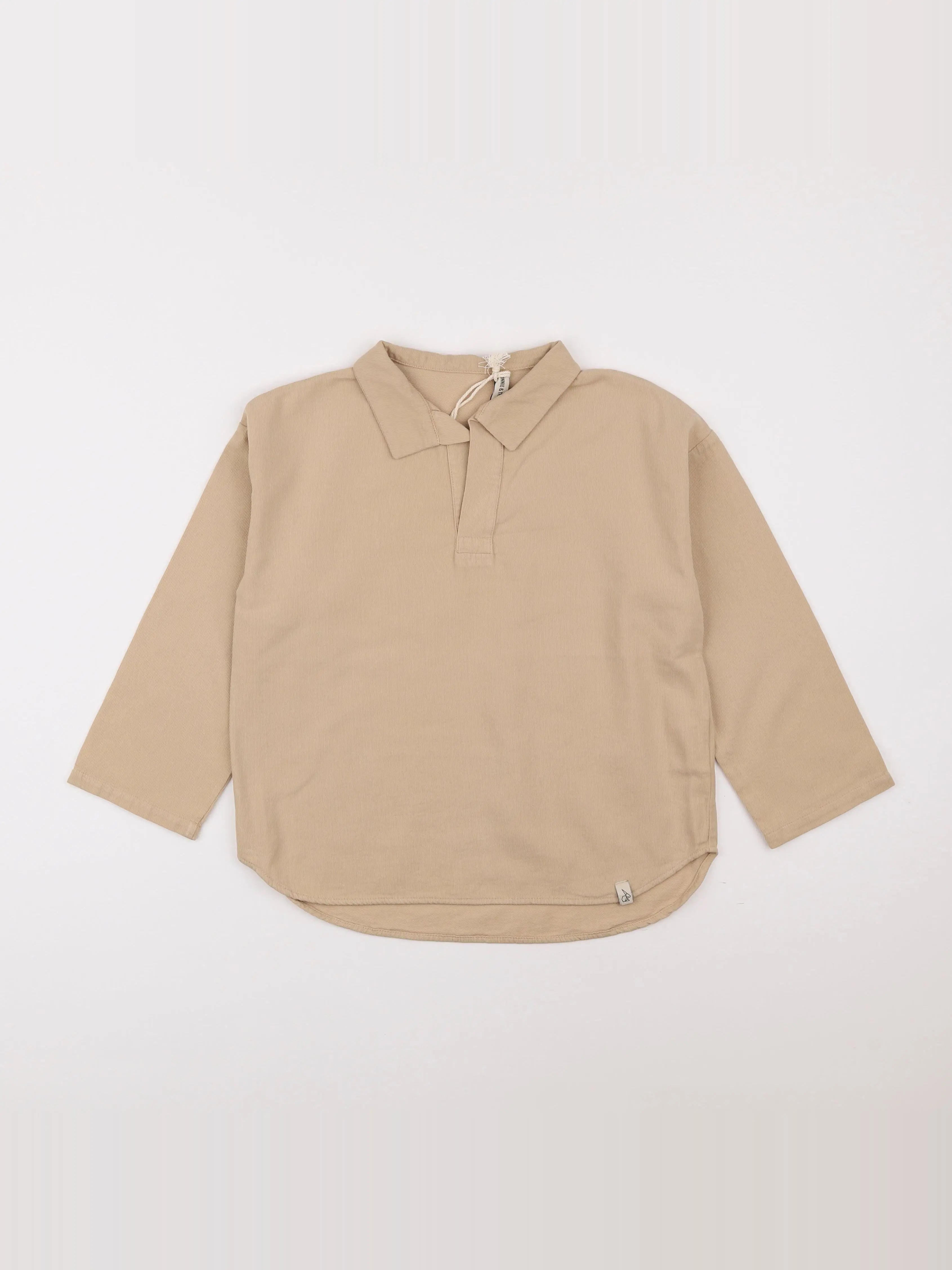 Bonnie & The Gang - chemise beige - 8 ans