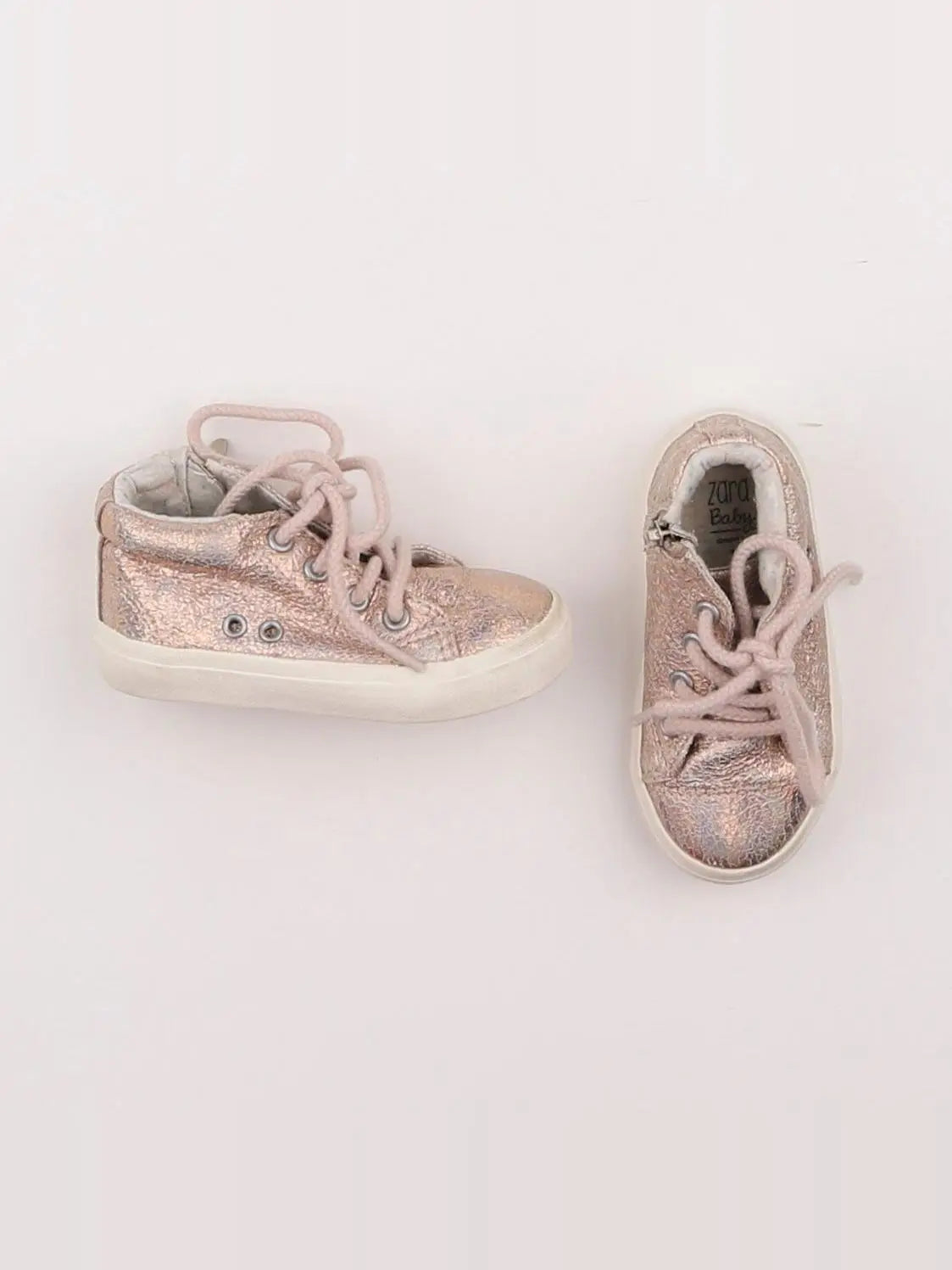 Zara - baskets rose - pointure 20