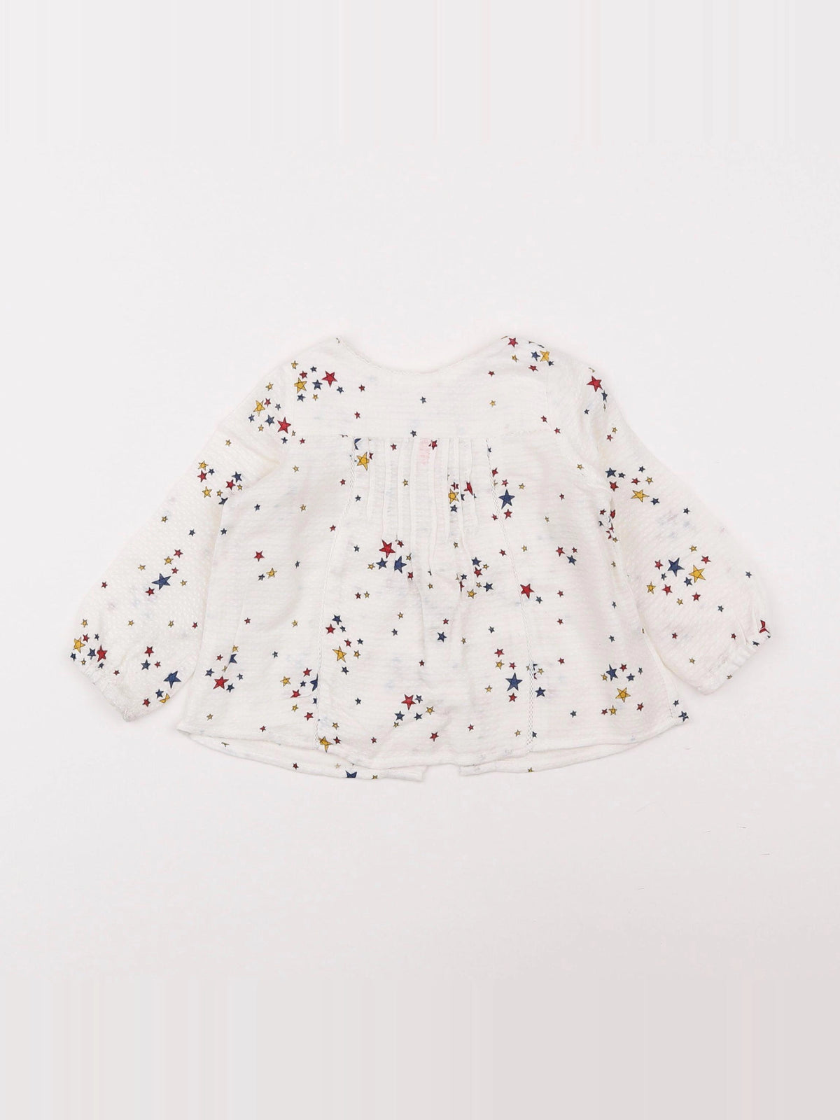 Zara - blouse blanc - 6/9 mois