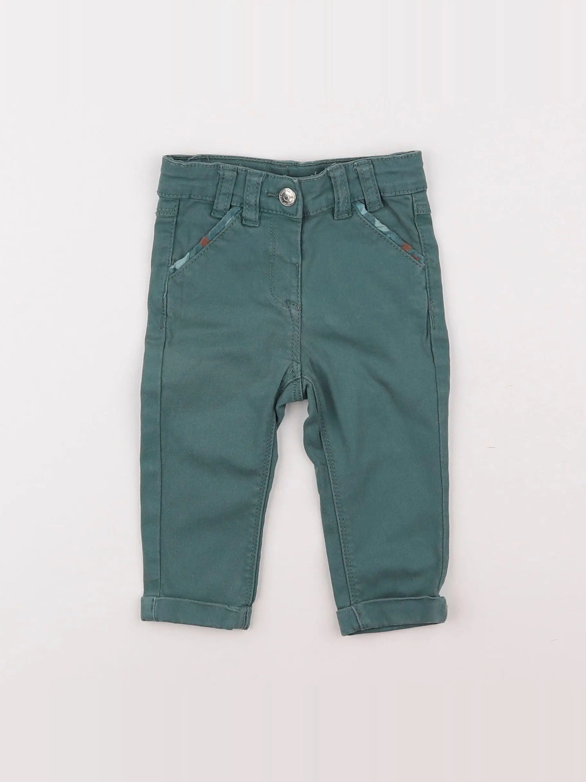 Tape à l'oeil - pantalon vert - 9 mois