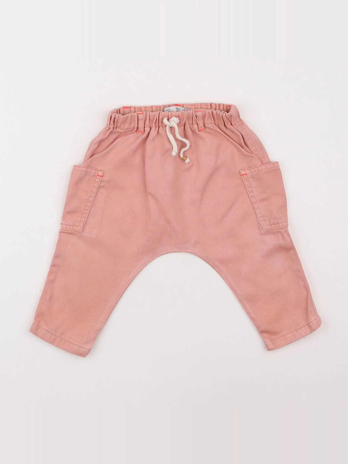 Zara - pantalon rose - 6/9 mois