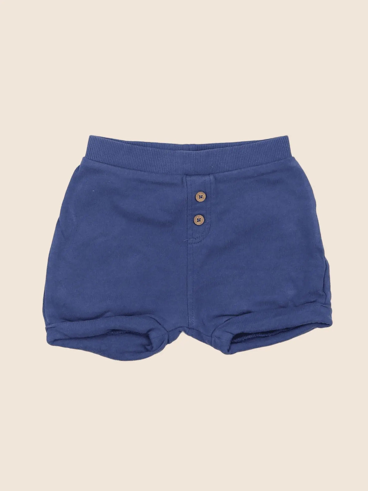 Vertbaudet - short bleu - 6 mois