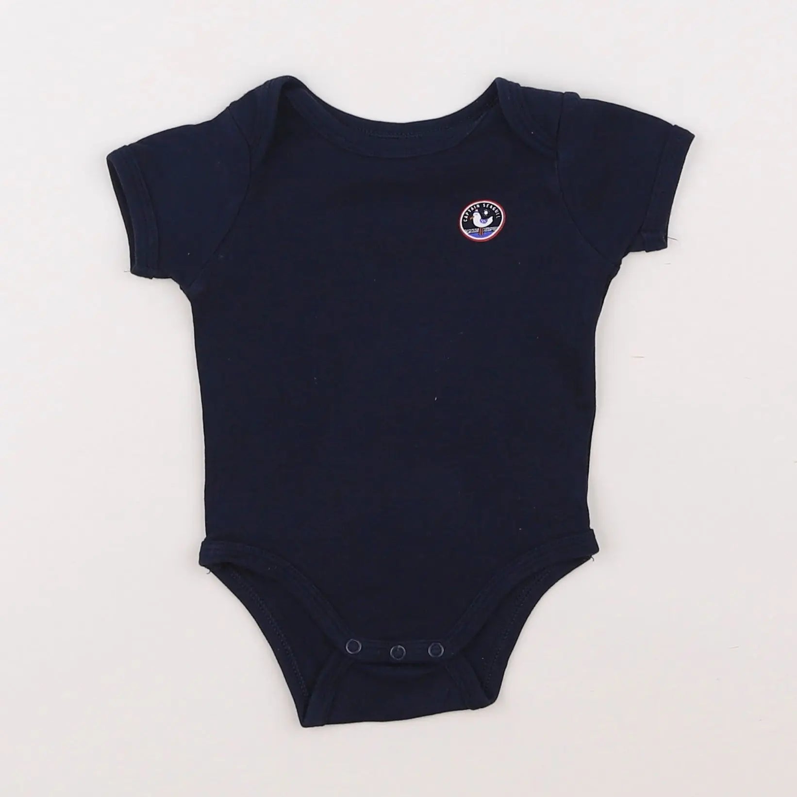 Vertbaudet - body bleu - 3 mois