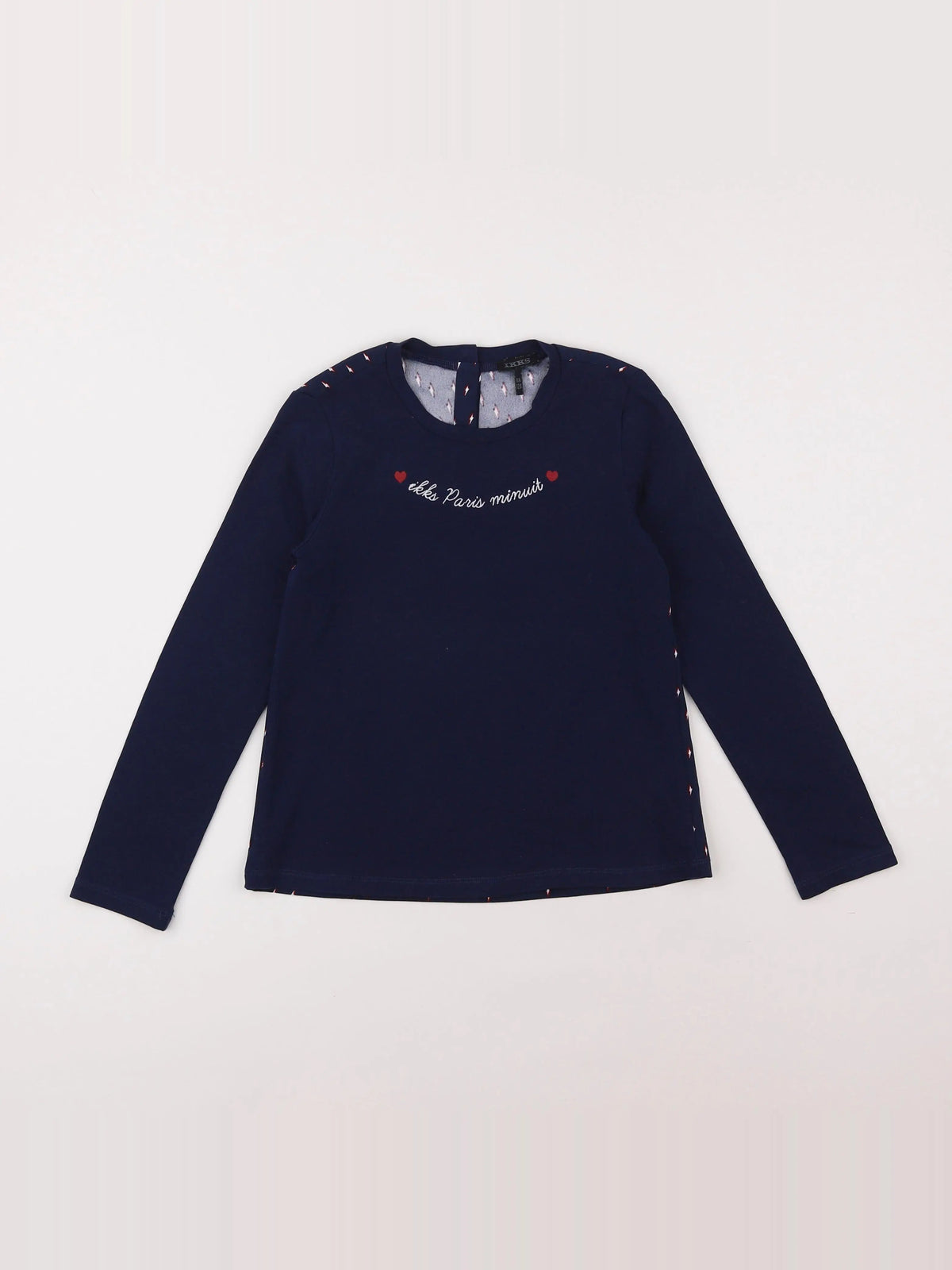 IKKS - tee-shirt bleu - 8 ans