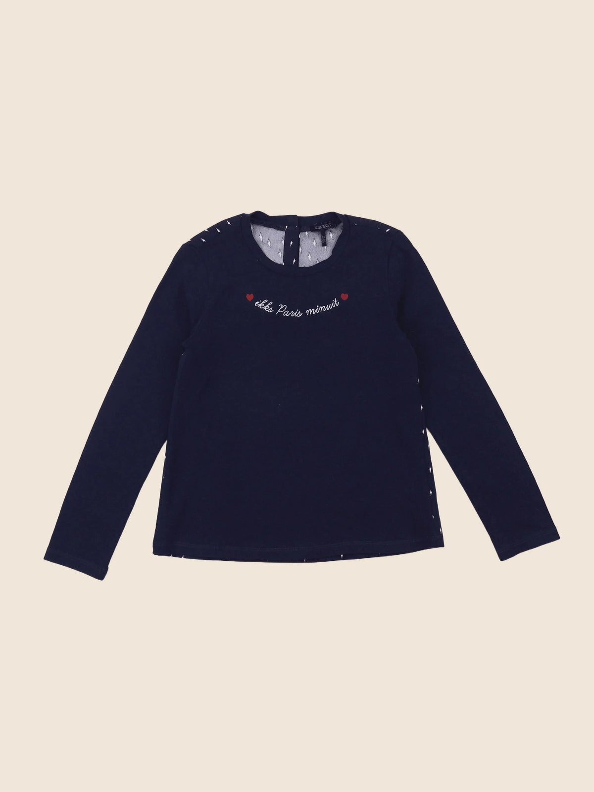 IKKS - tee-shirt bleu - 8 ans