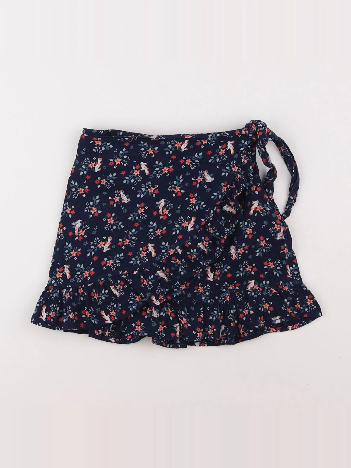 Vertbaudet - jupe bleu - 7 ans