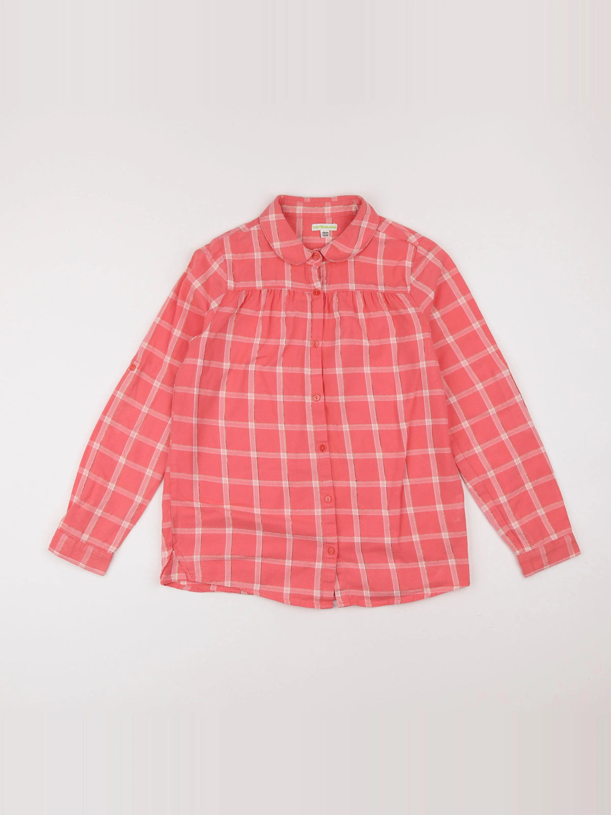 Vertbaudet - chemise rose - 12 ans