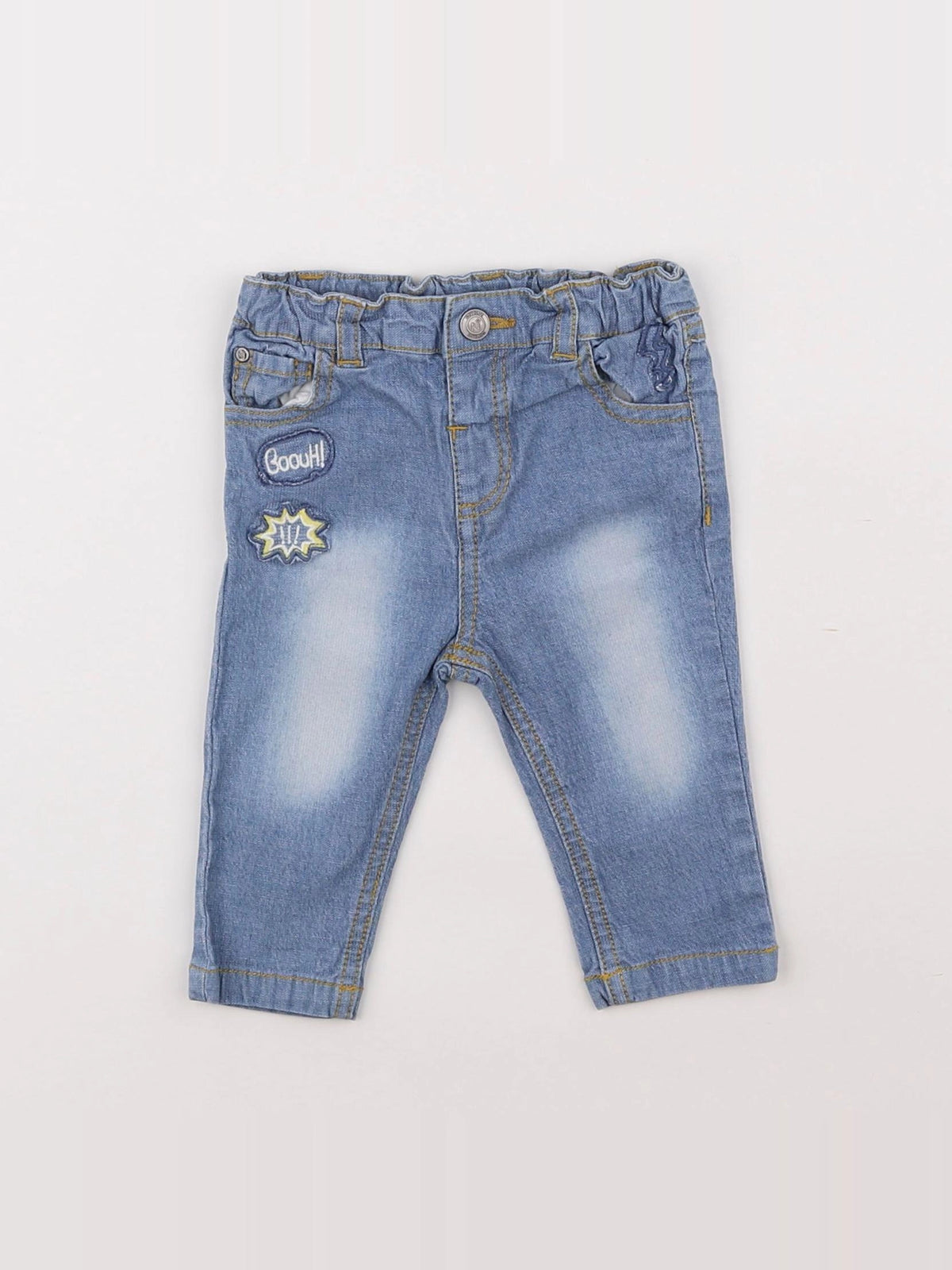 Natalys - jean bleu - 6 mois