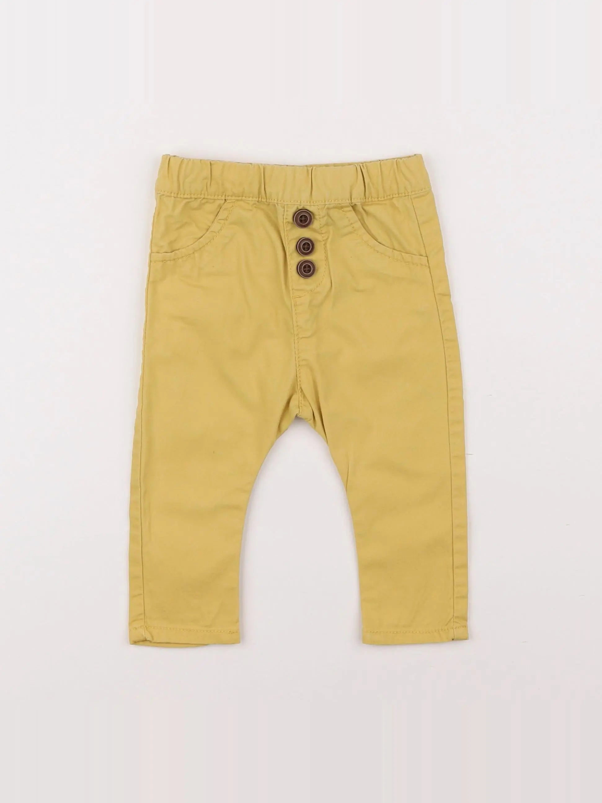 Tape à l'oeil - pantalon jaune - 6 mois