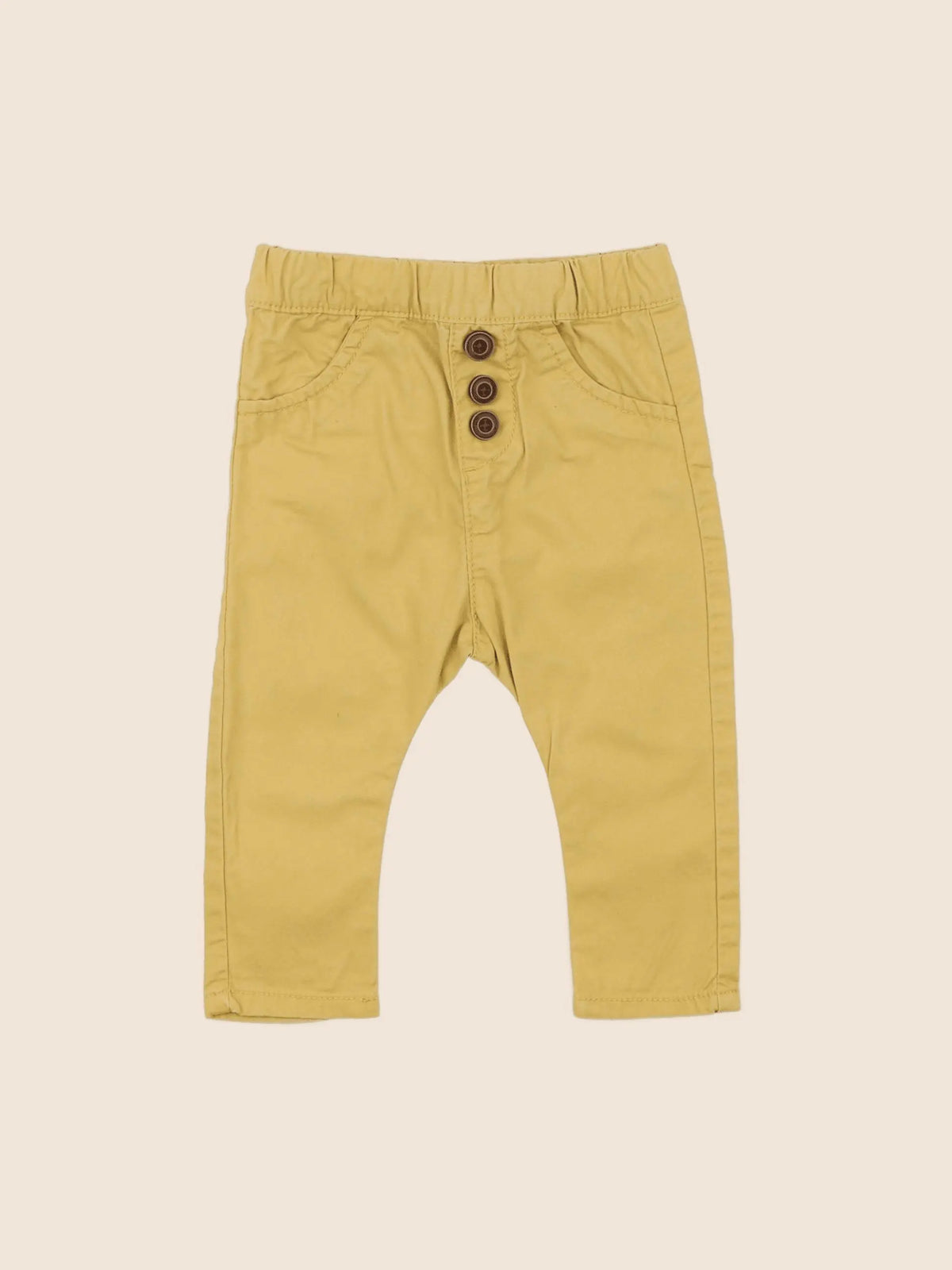 Tape à l'oeil - pantalon jaune - 6 mois