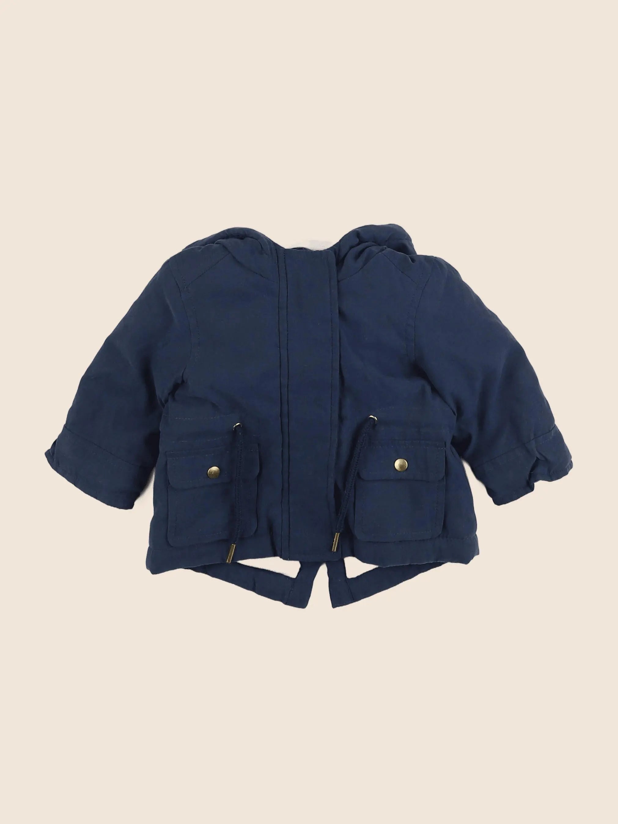 La Redoute - parka bleu - 3 mois