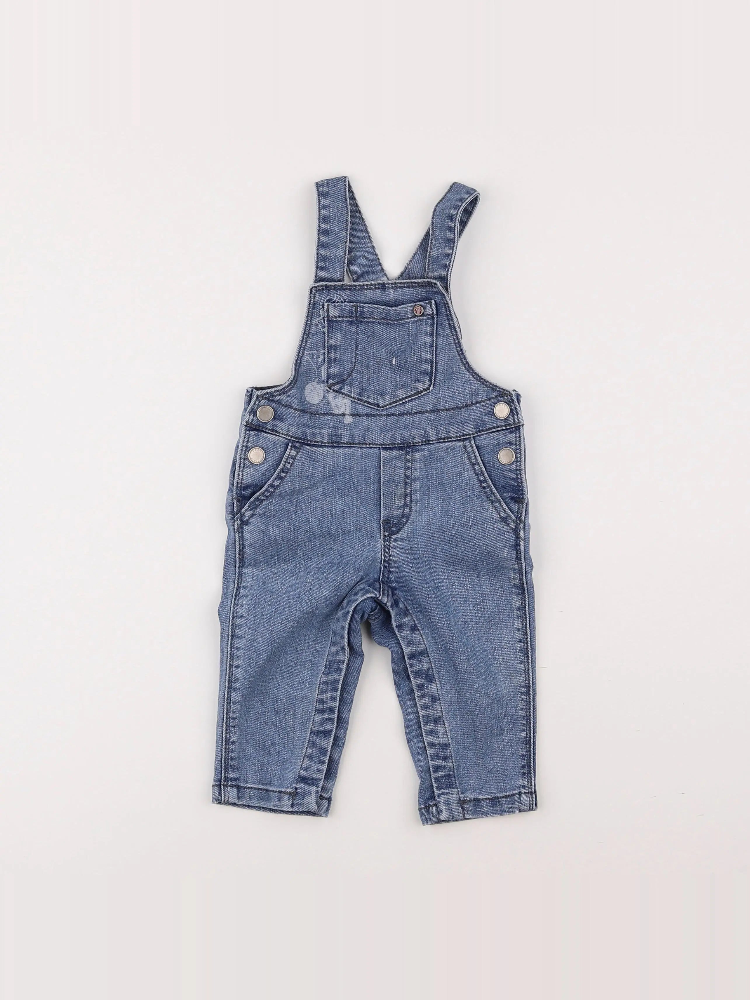 IKKS - salopette bleu - 6 mois