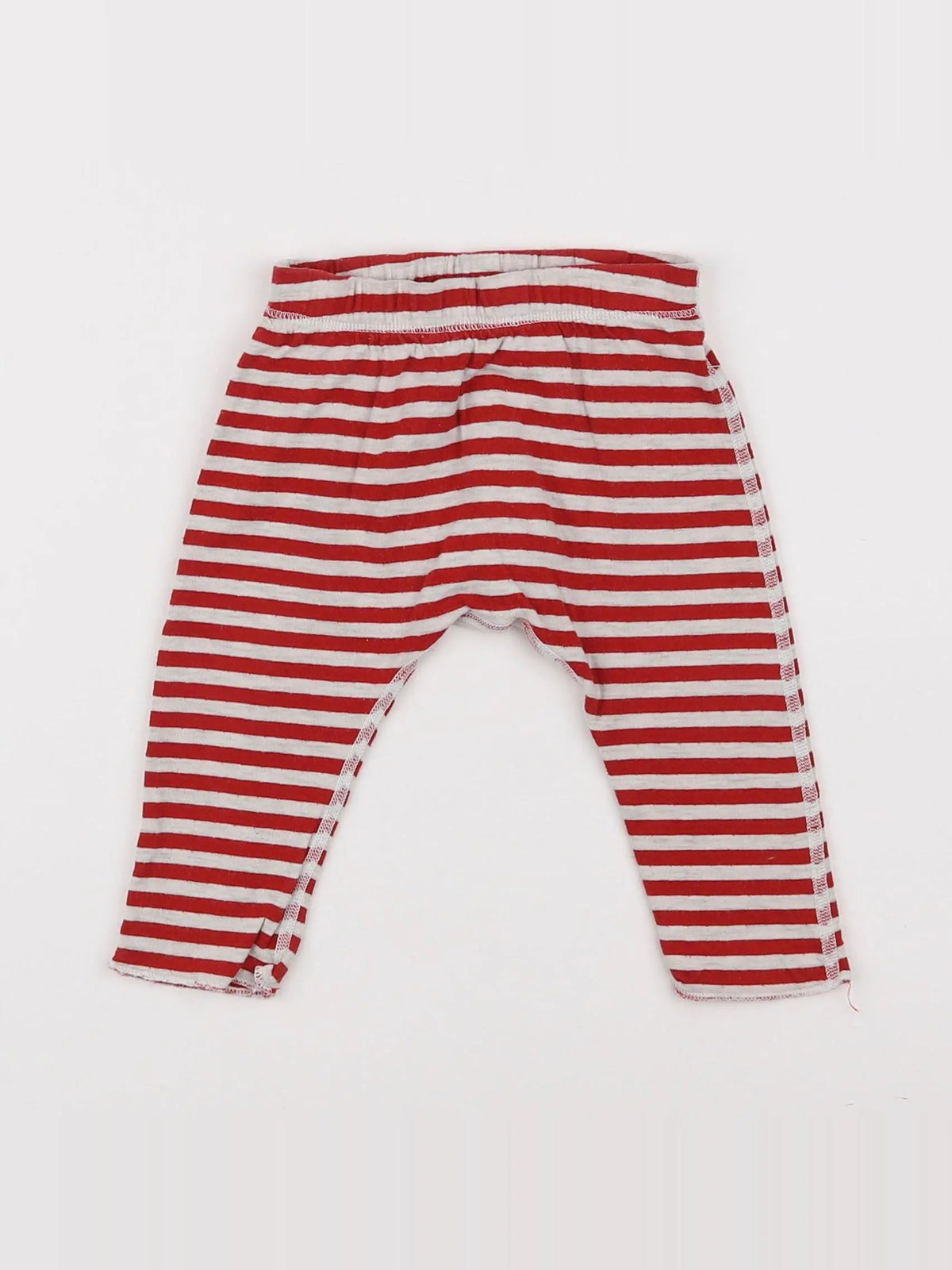 Petit Bateau - legging rouge - 6 mois
