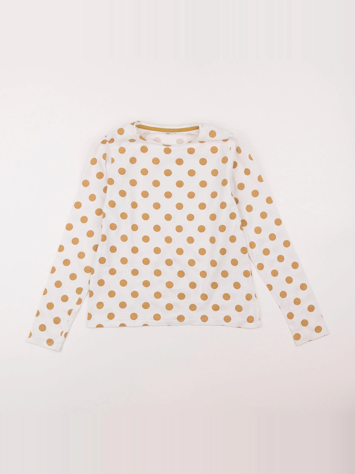 Vertbaudet - tee-shirt blanc, jaune - 10 ans