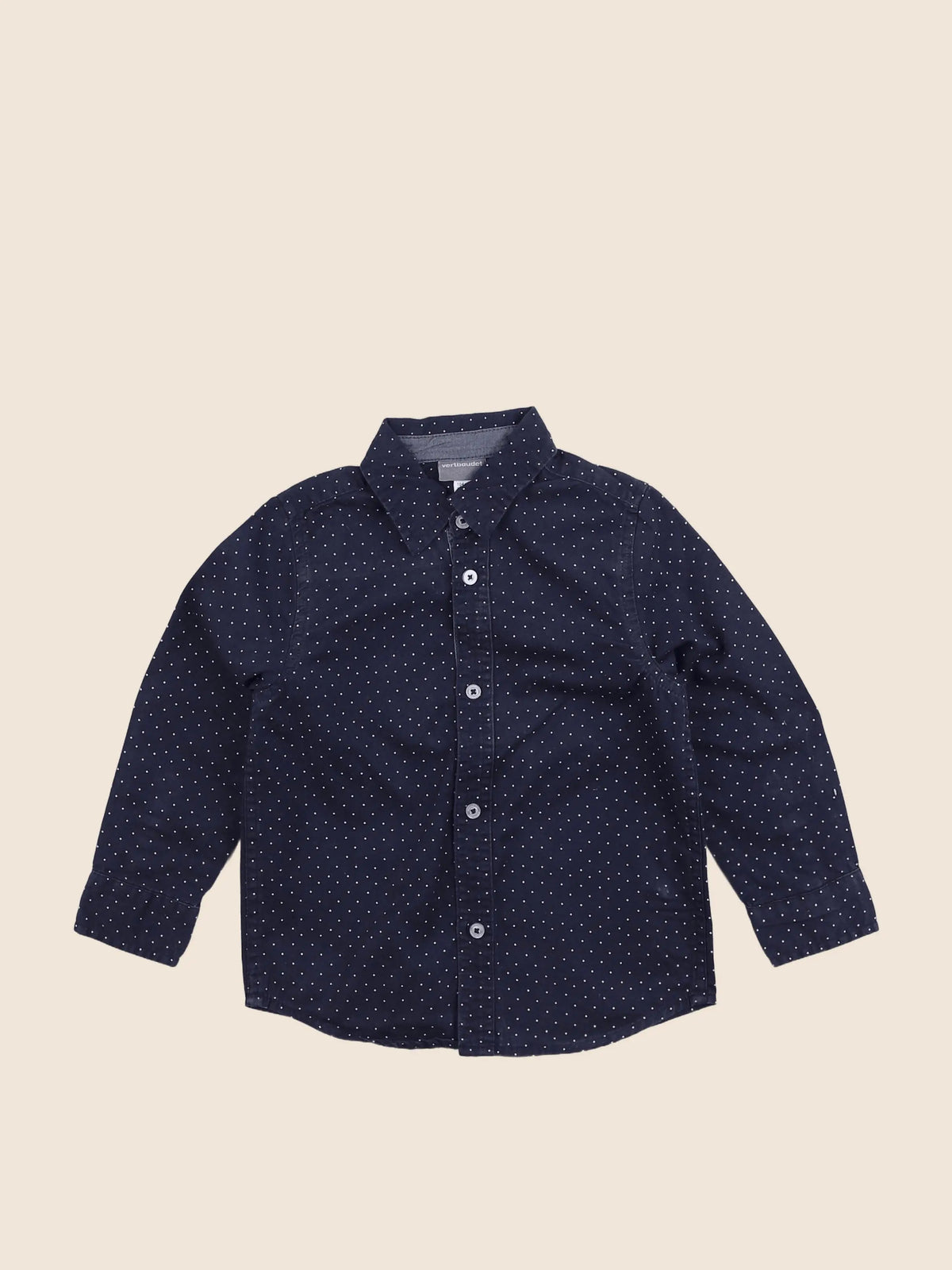 Vertbaudet - chemise bleu - 4 ans