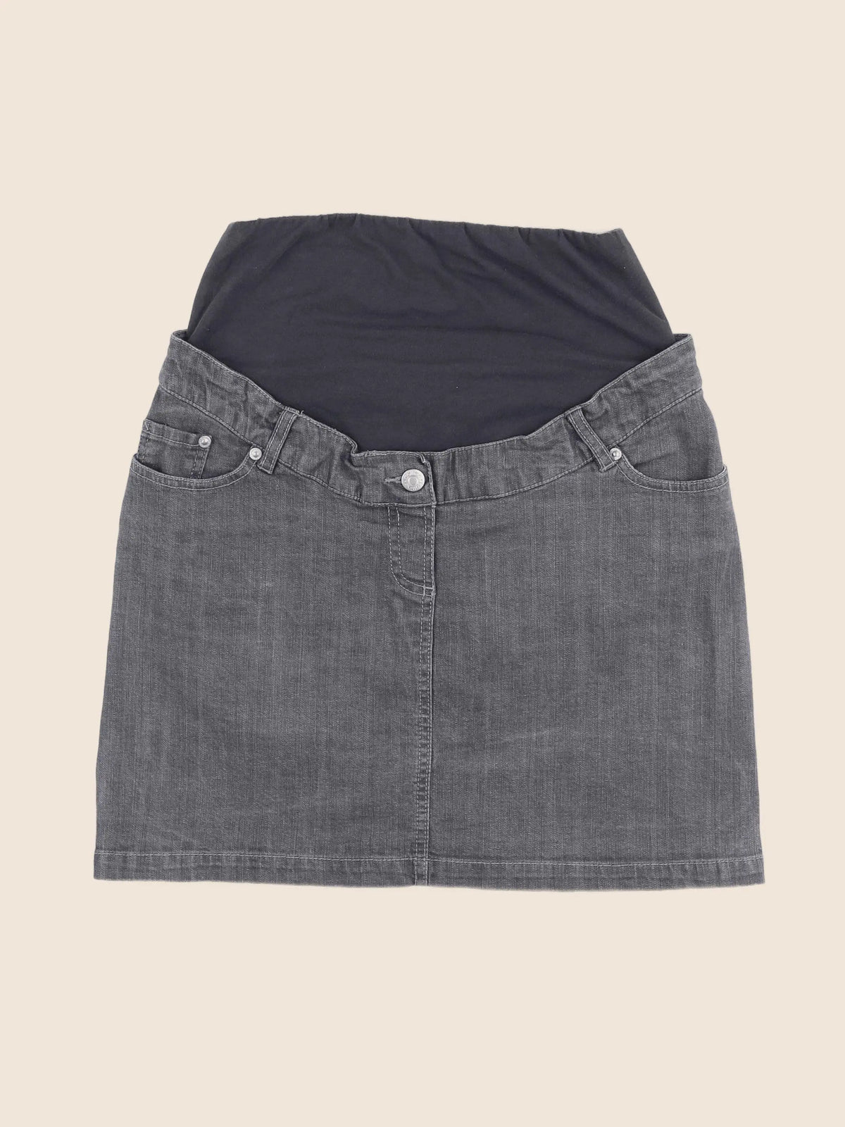 Vertbaudet - jupe grossesse gris - 34