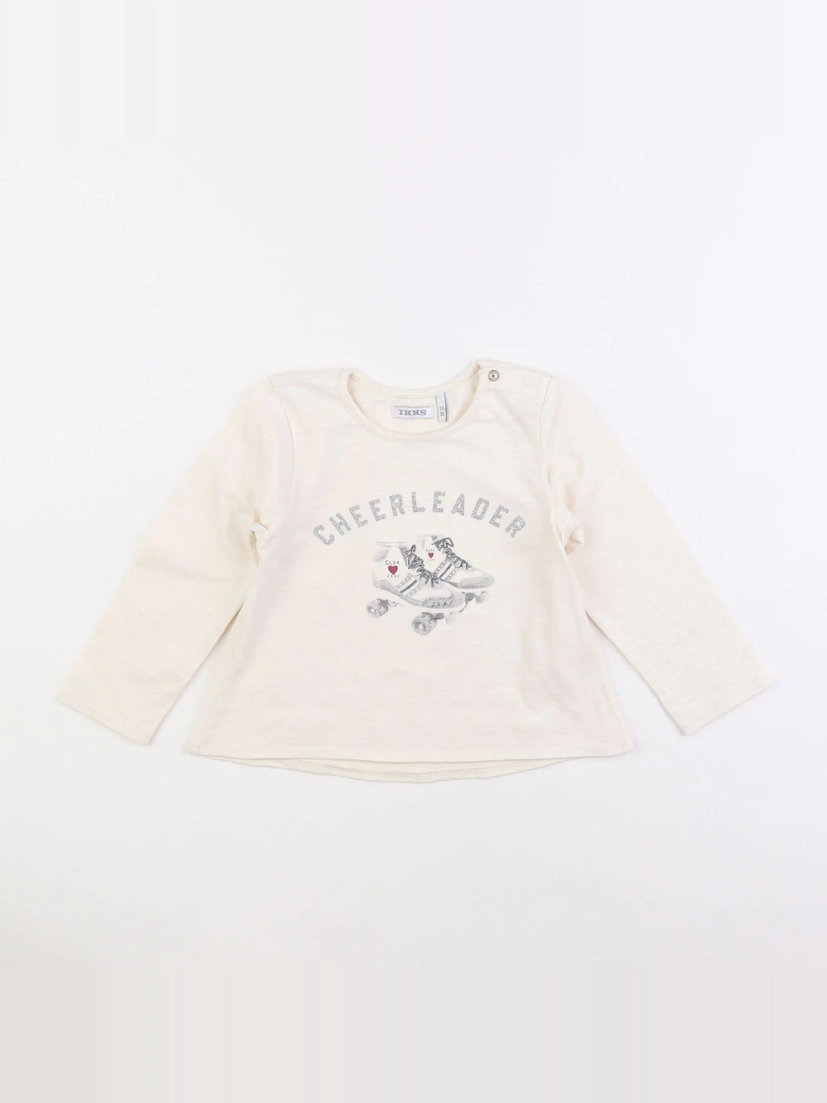 IKKS - tee-shirt beige - 2 ans