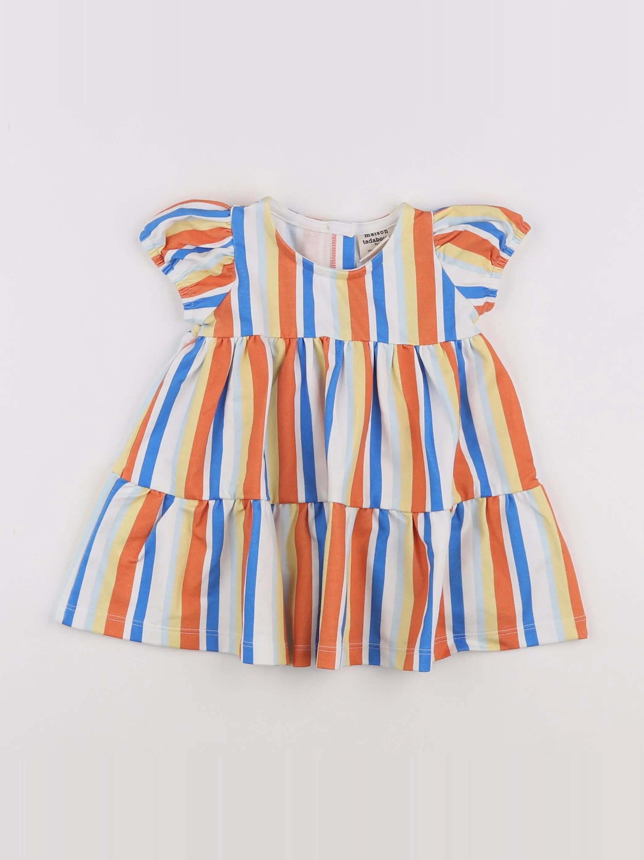 Robe Plage multicolore