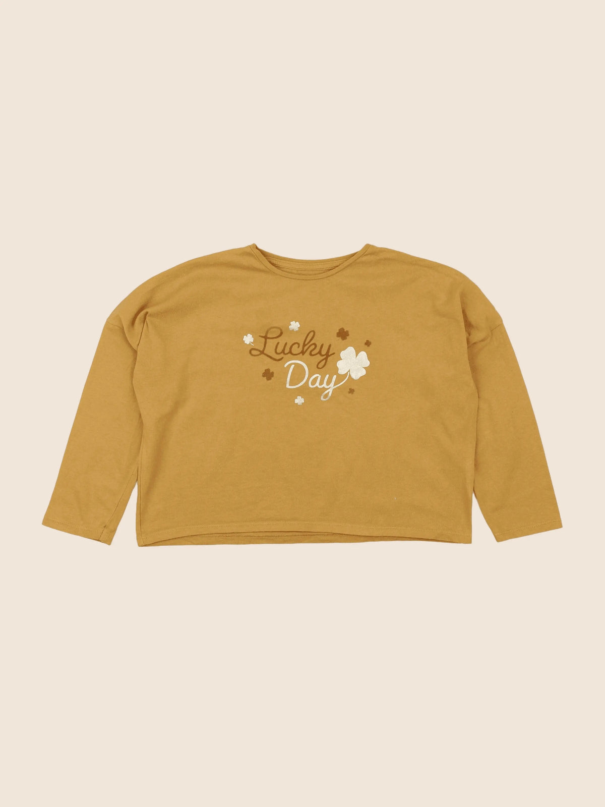 Vertbaudet - tee-shirt jaune - 6 ans