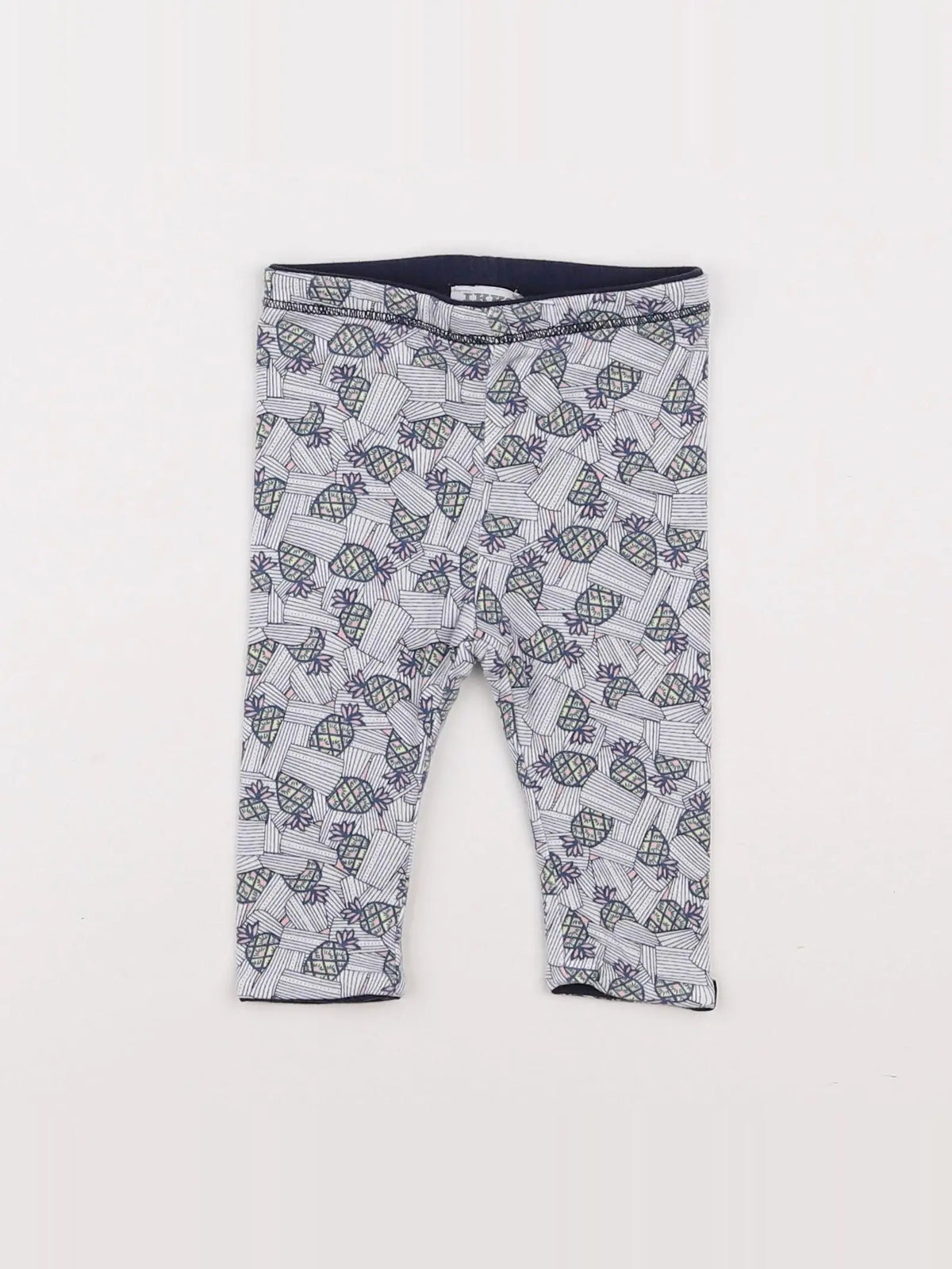 IKKS - legging bleu - 3 mois