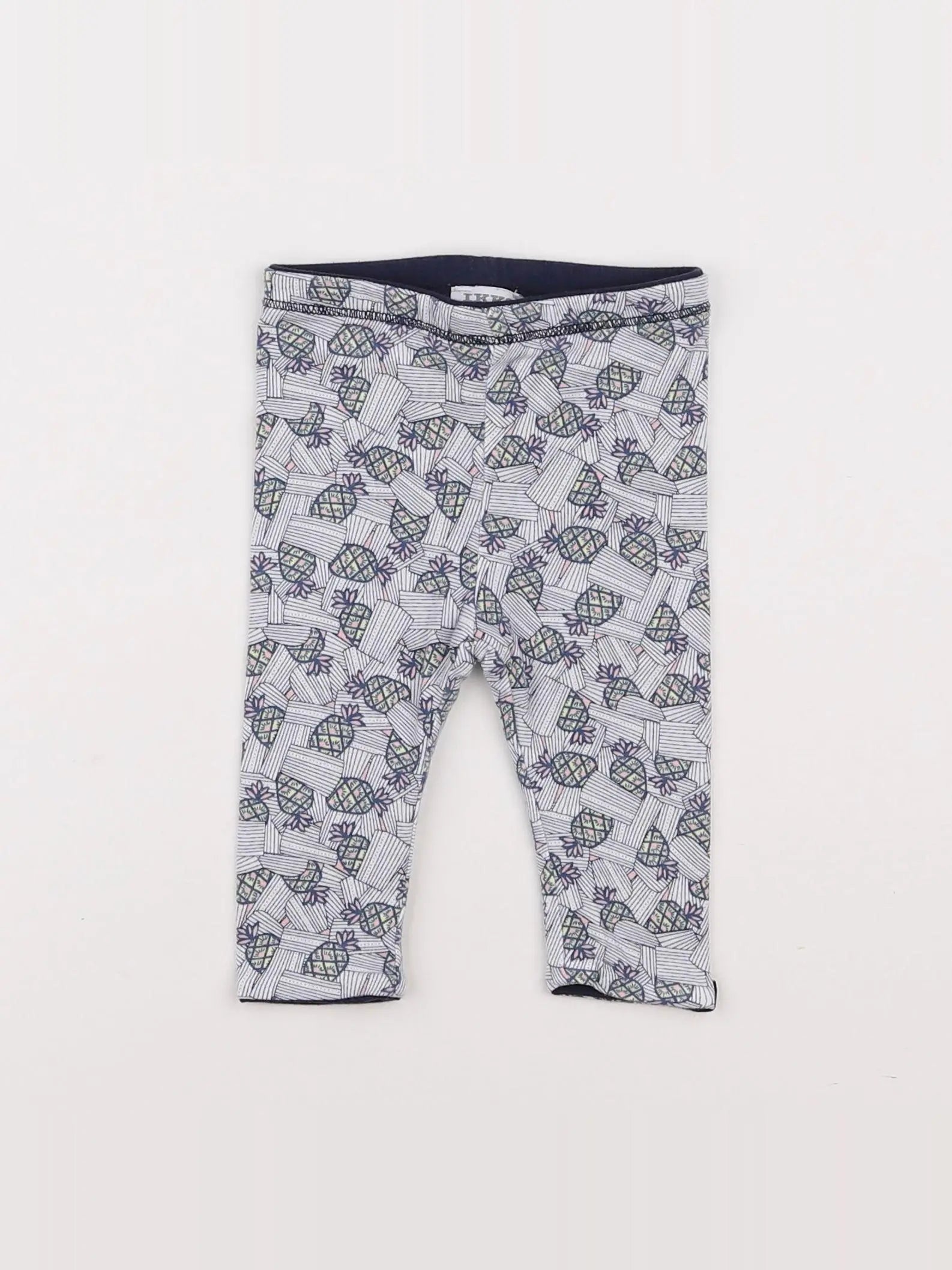 IKKS - legging bleu - 3 mois