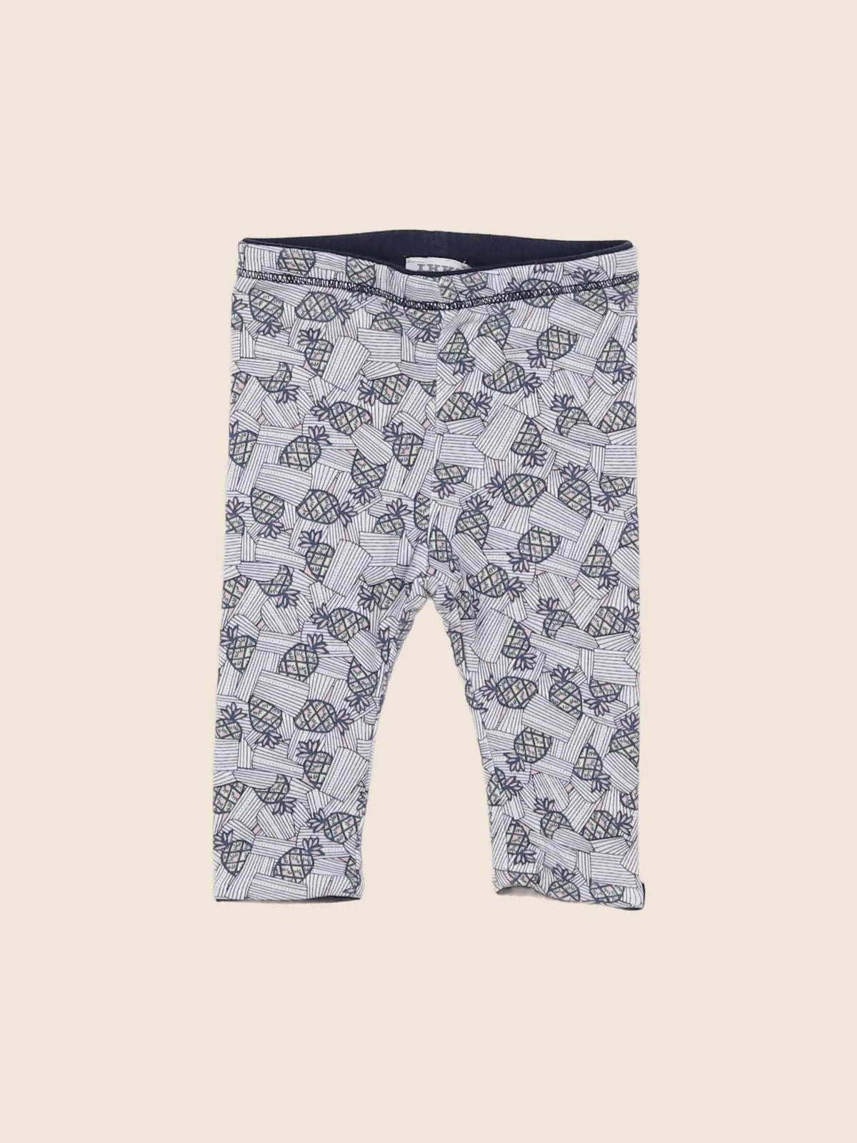 IKKS - legging bleu - 3 mois
