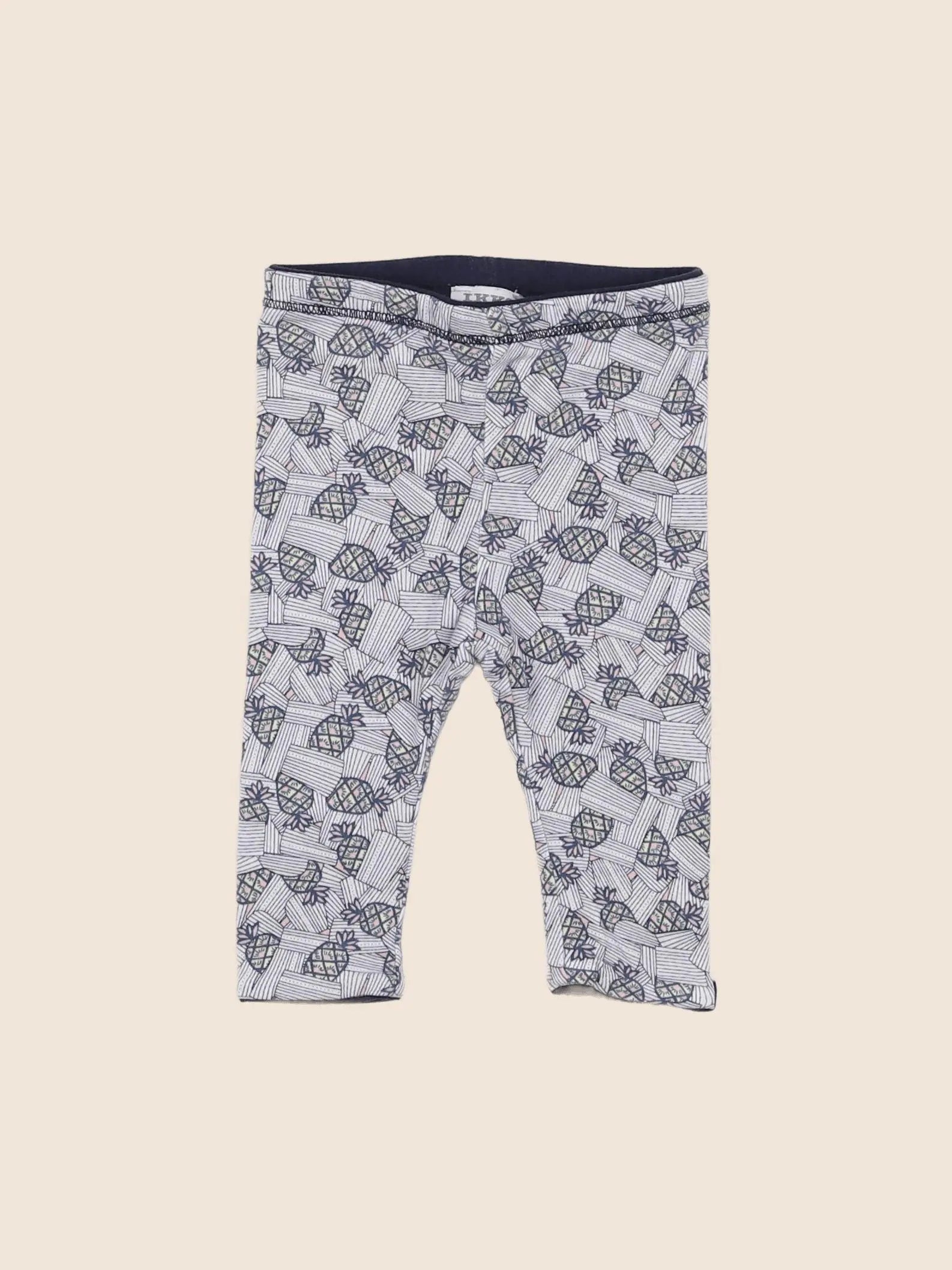 IKKS - legging bleu - 3 mois