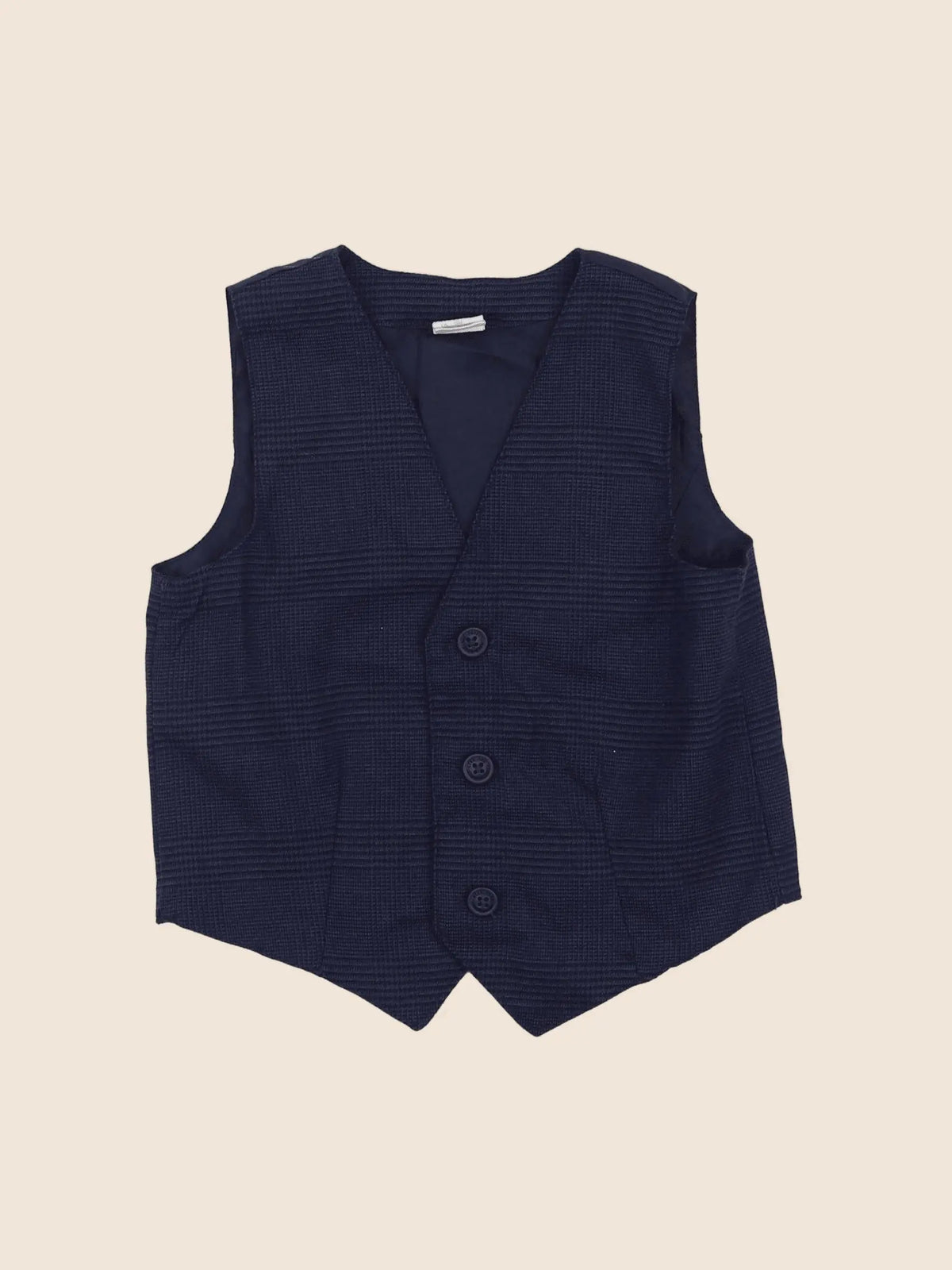 H&M - gilet bleu - 12/18 mois