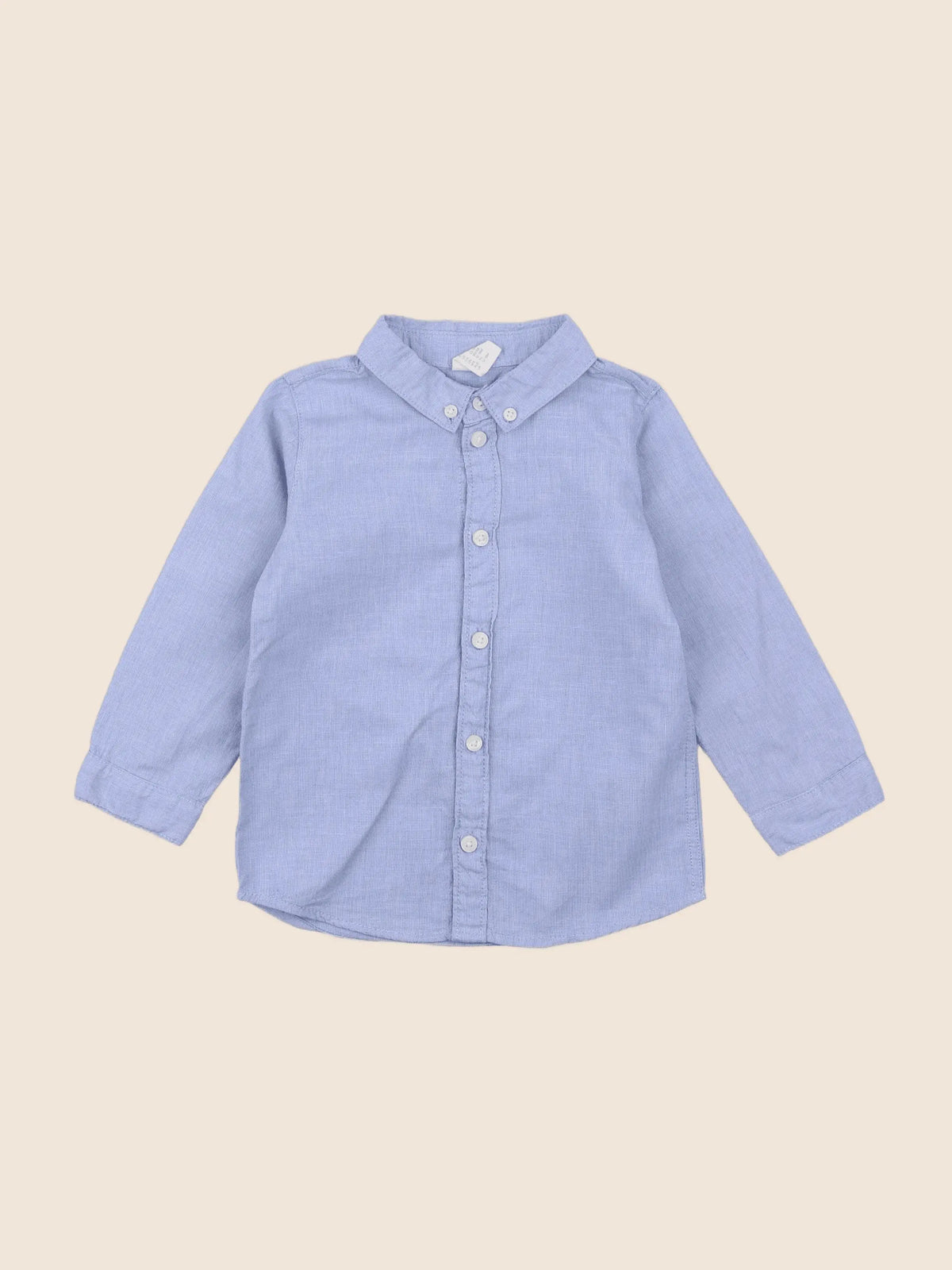 H&M - chemise bleu - 18 mois à 2 ans