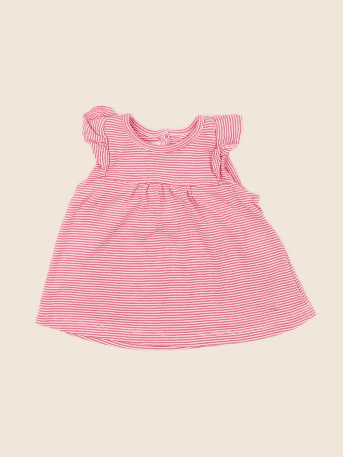 Petit Bateau - robe rose - 6 mois