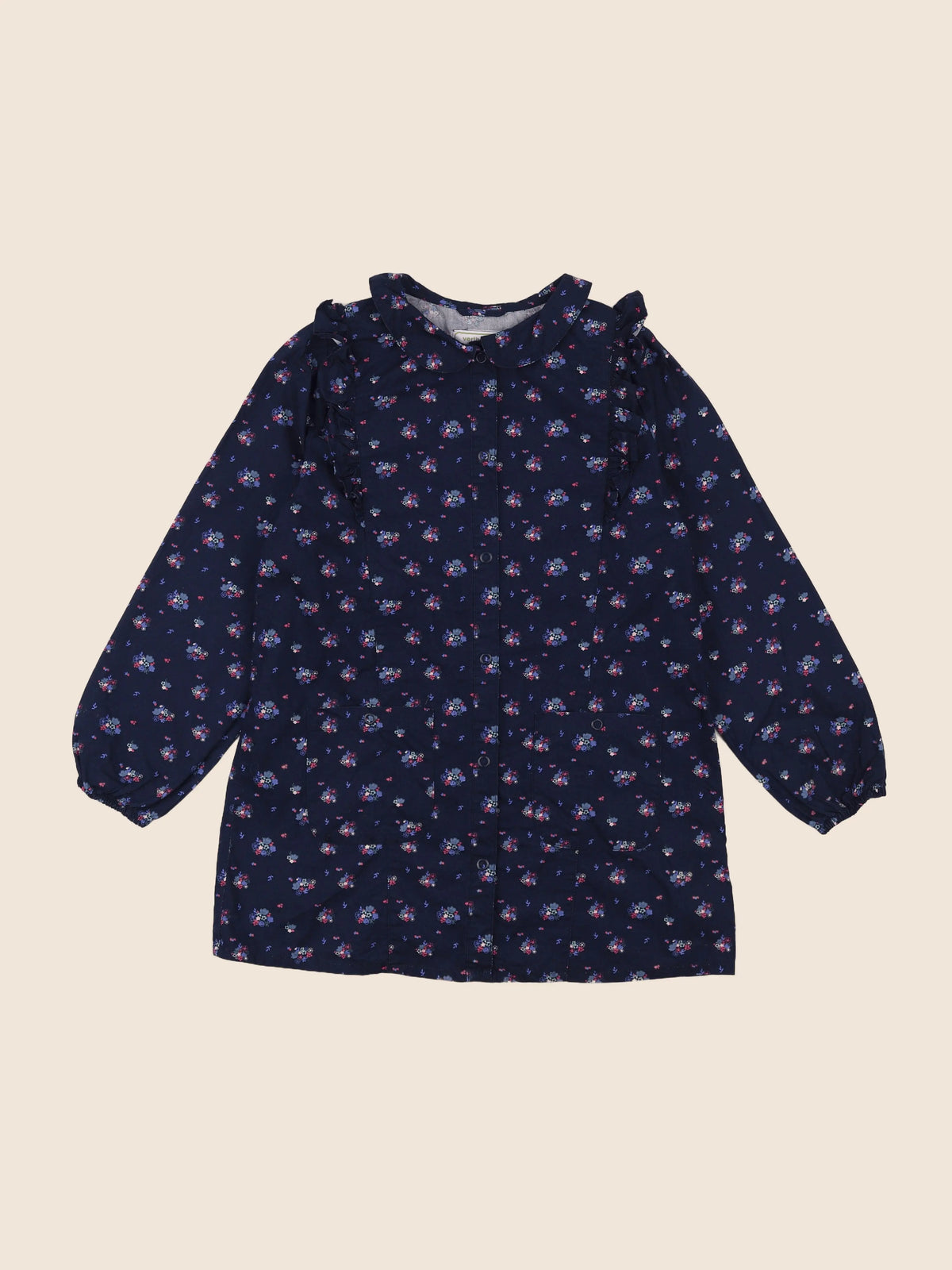 Vertbaudet - robe bleu - 10 ans