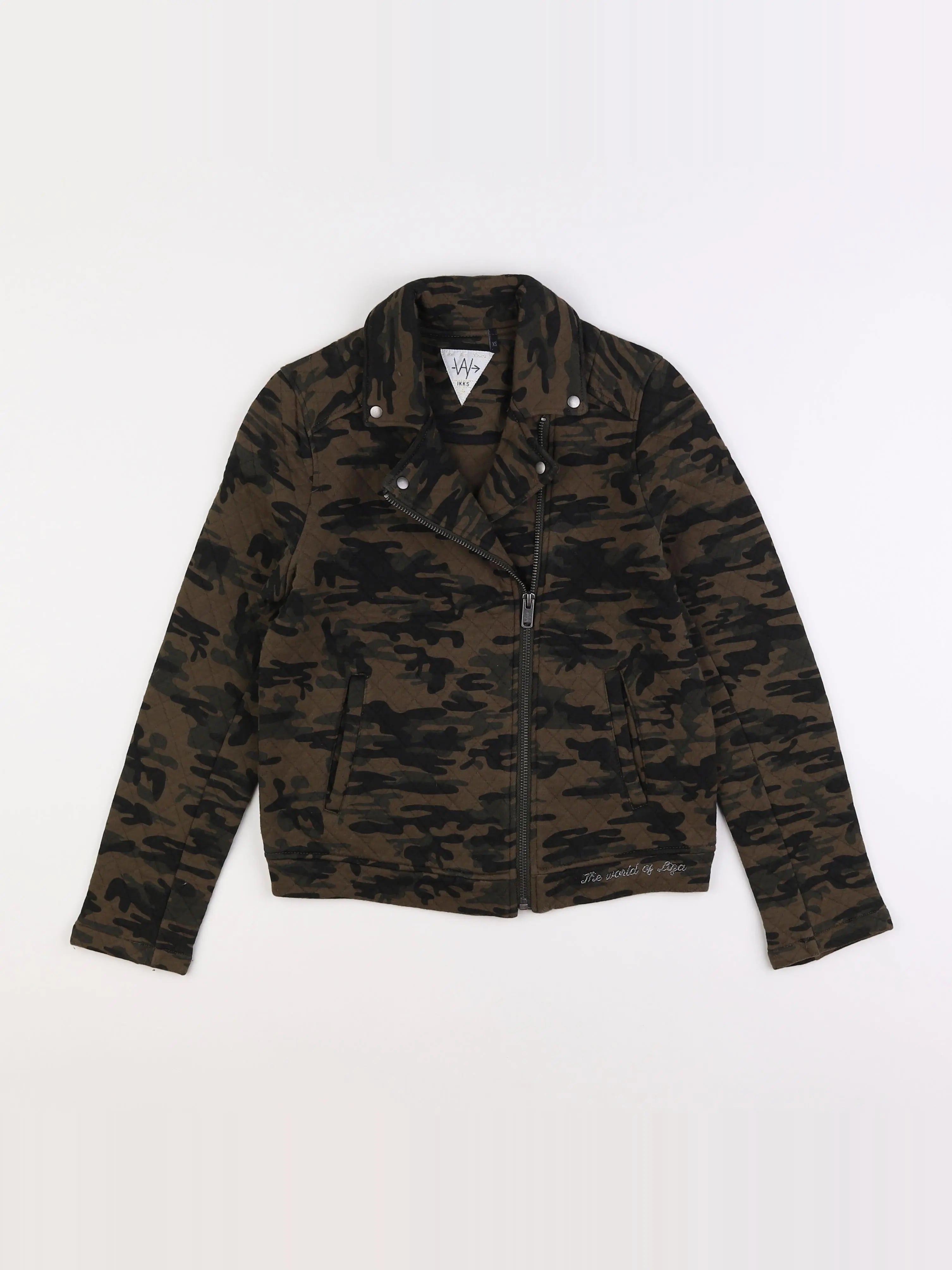 IKKS - veste vert - 12 ans