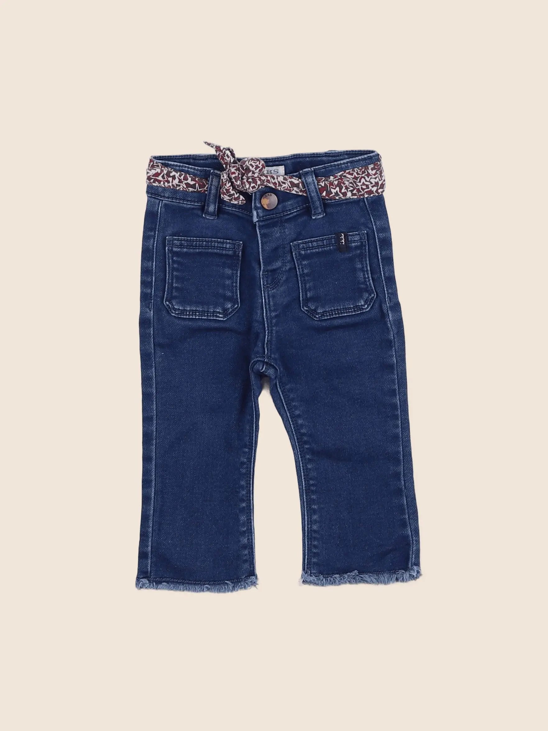 IKKS - jean bleu - 6 mois