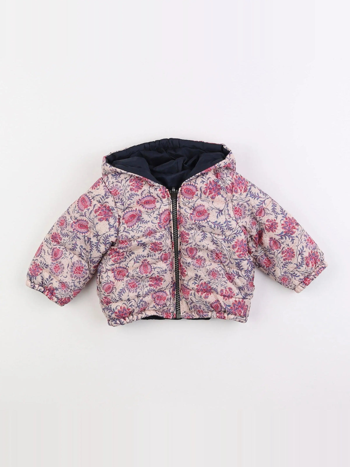 IKKS - doudoune réversible multicolore - 6 mois
