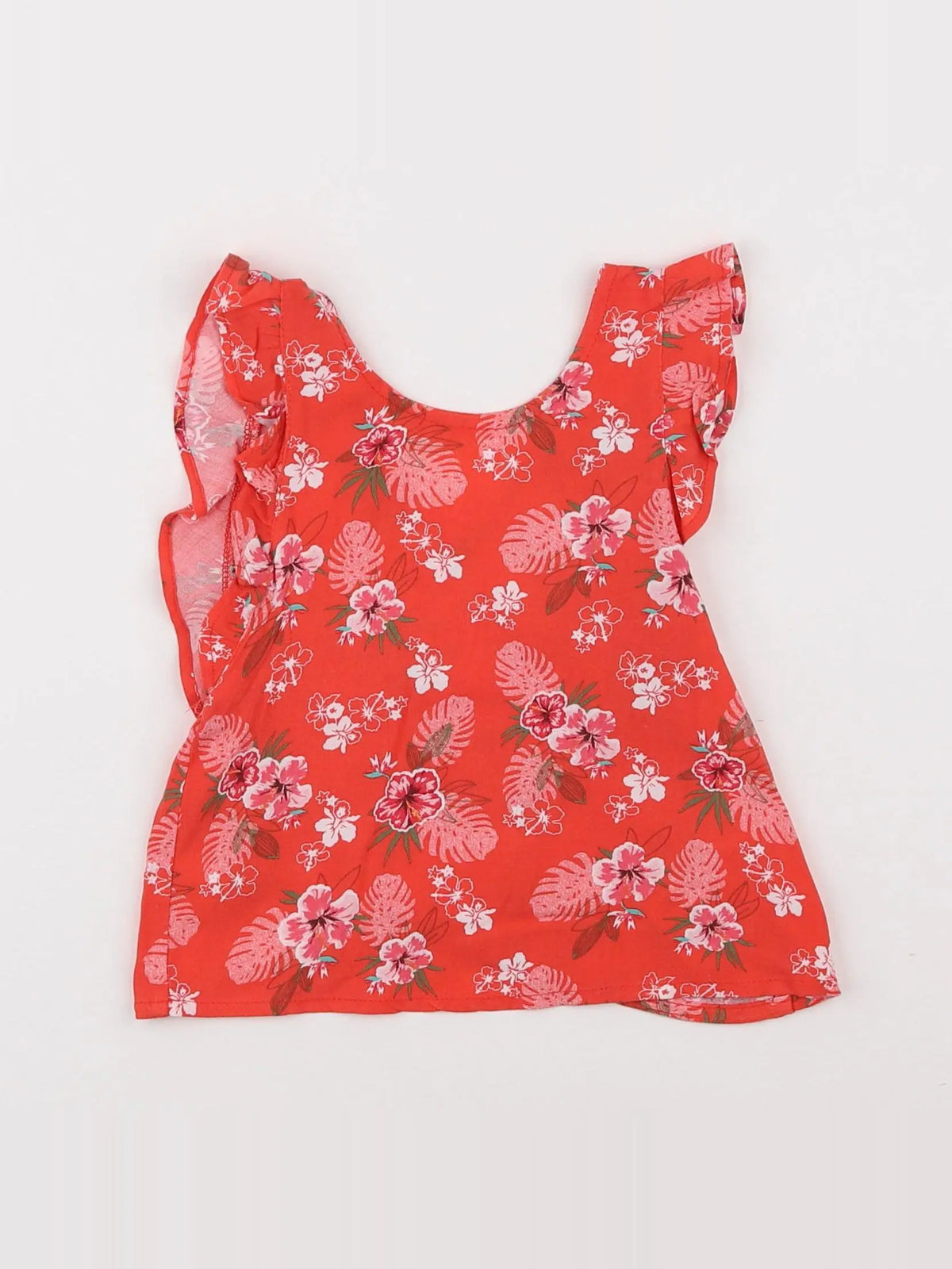 IKKS - blouse rouge - 18 mois