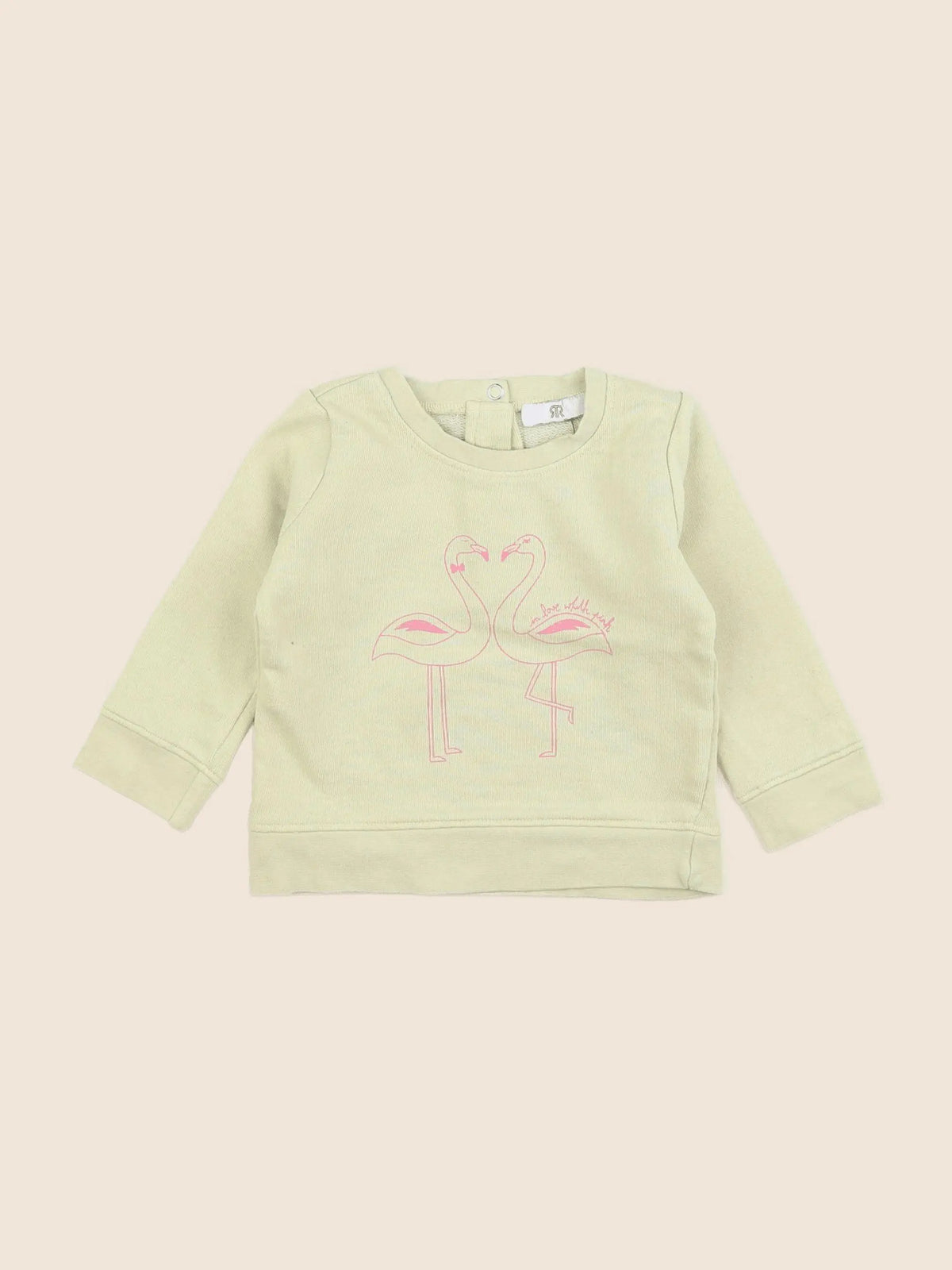 La Redoute - sweat jaune - 12 mois
