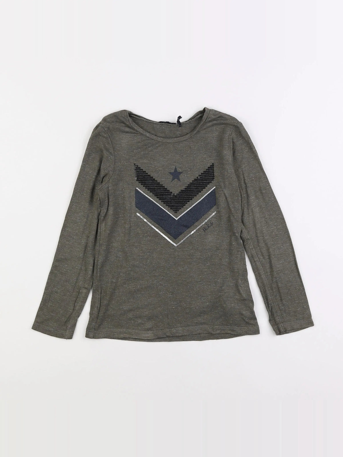 IKKS - tee-shirt gris - 6 ans