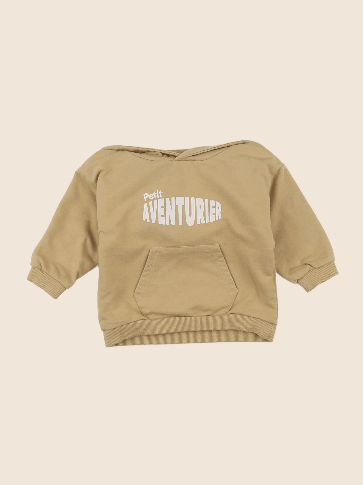 Vertbaudet - sweat jaune - 9 mois