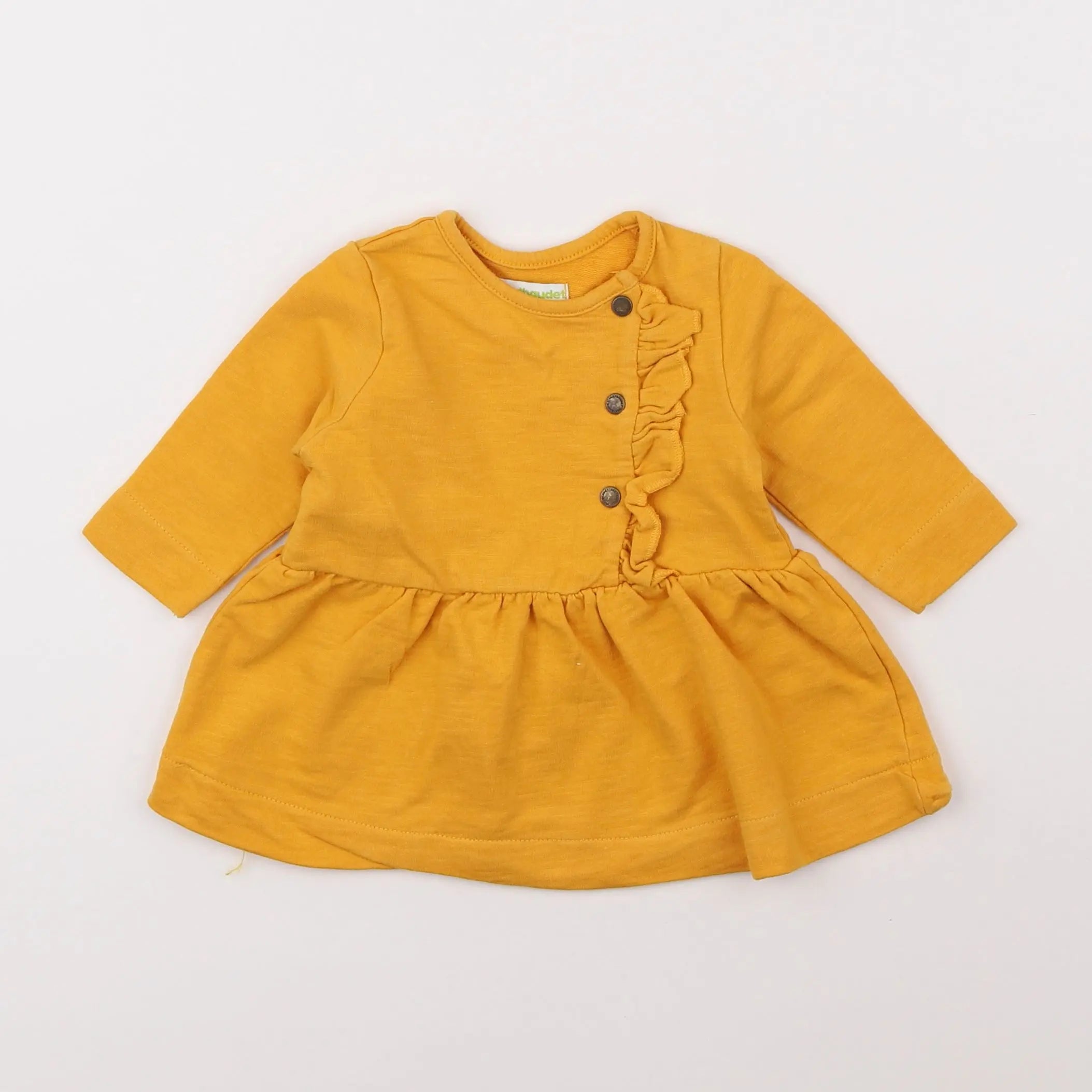 Vertbaudet - robe jaune - 3 mois