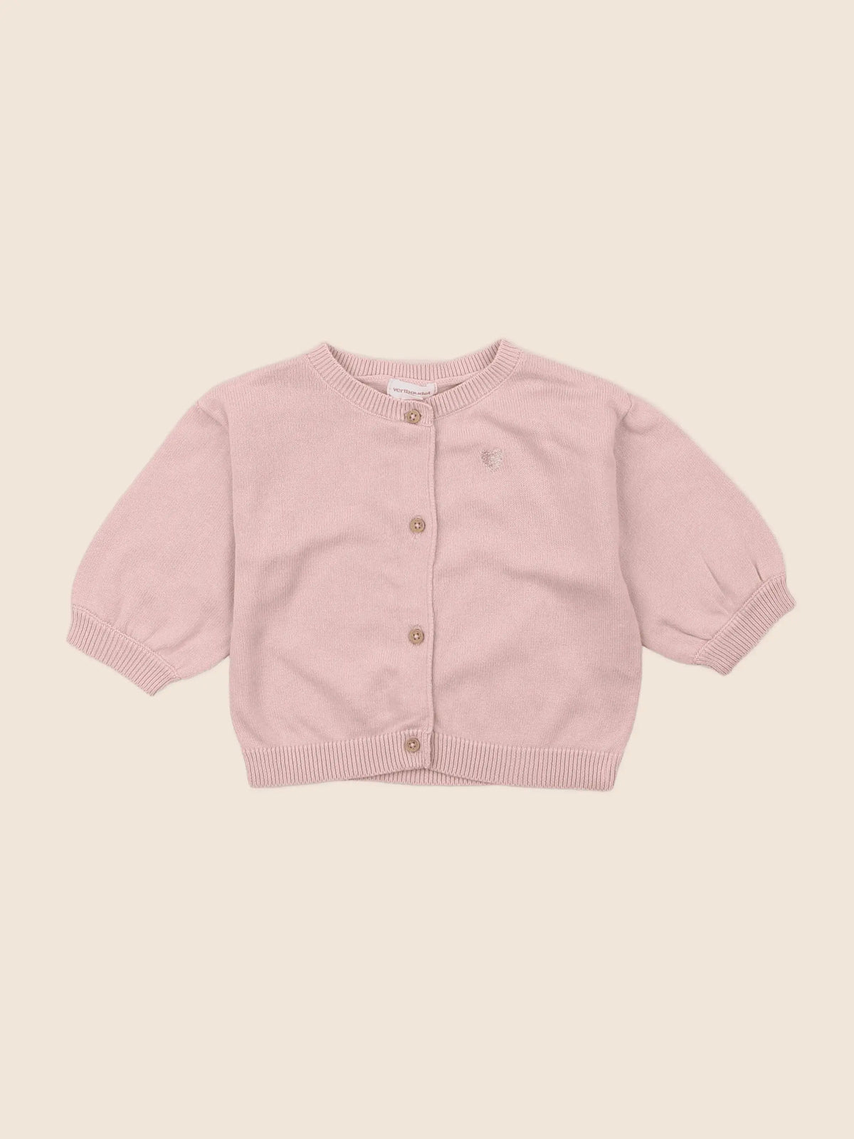 Vertbaudet - gilet rose - 6 mois