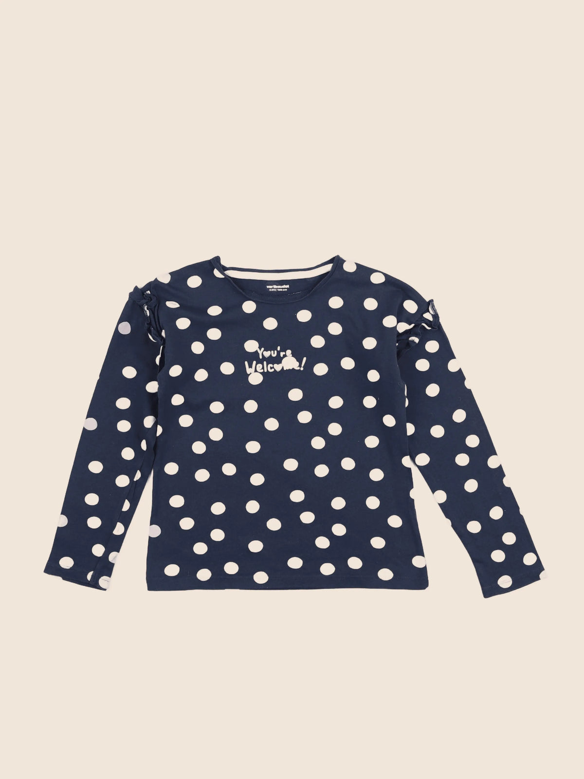 Vertbaudet - tee-shirt bleu - 8 ans