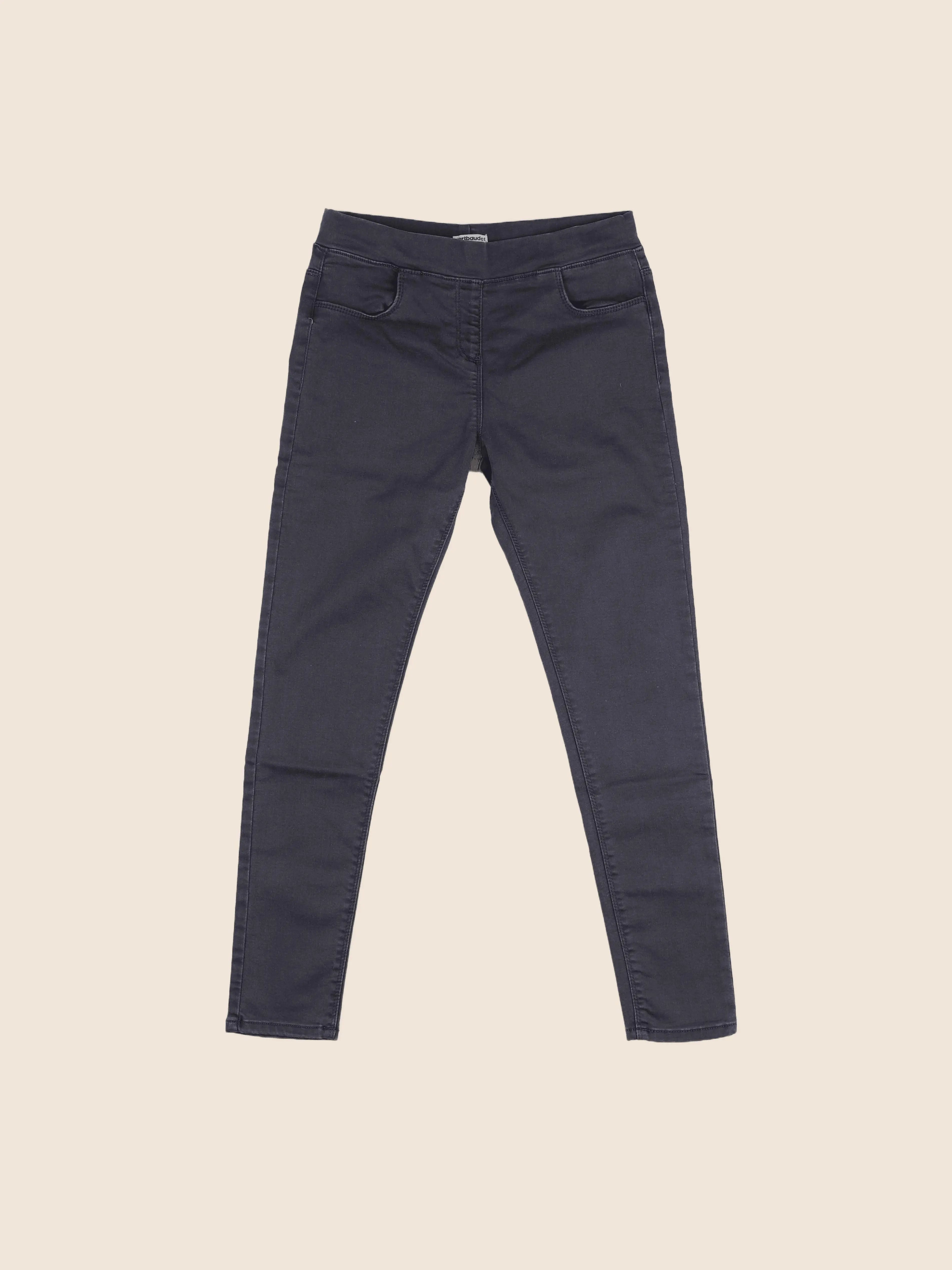 Vertbaudet - jegging gris - 14 ans