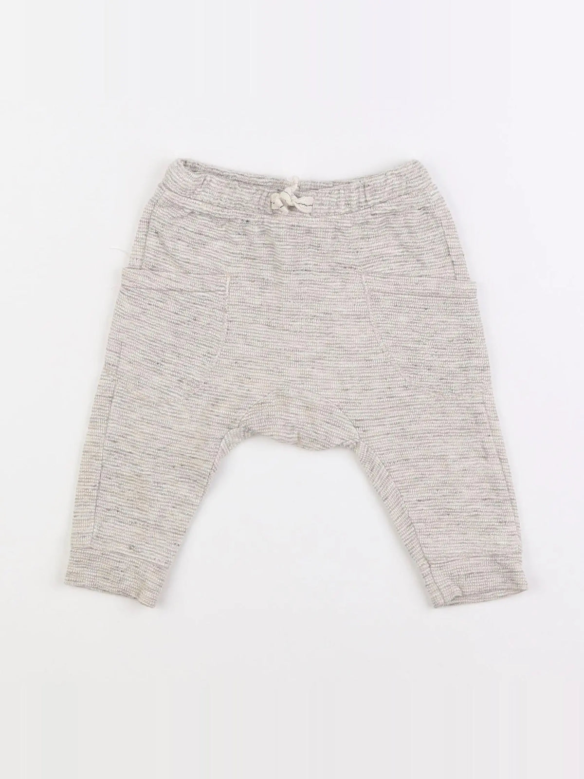 Zara - jogging gris - 6/9 mois