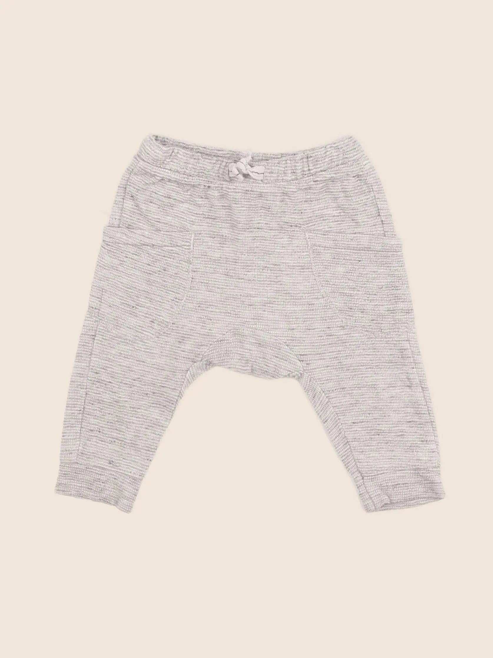 Zara - jogging gris - 6/9 mois