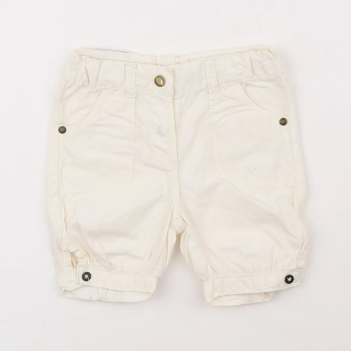 Vertbaudet - short beige - 12 mois