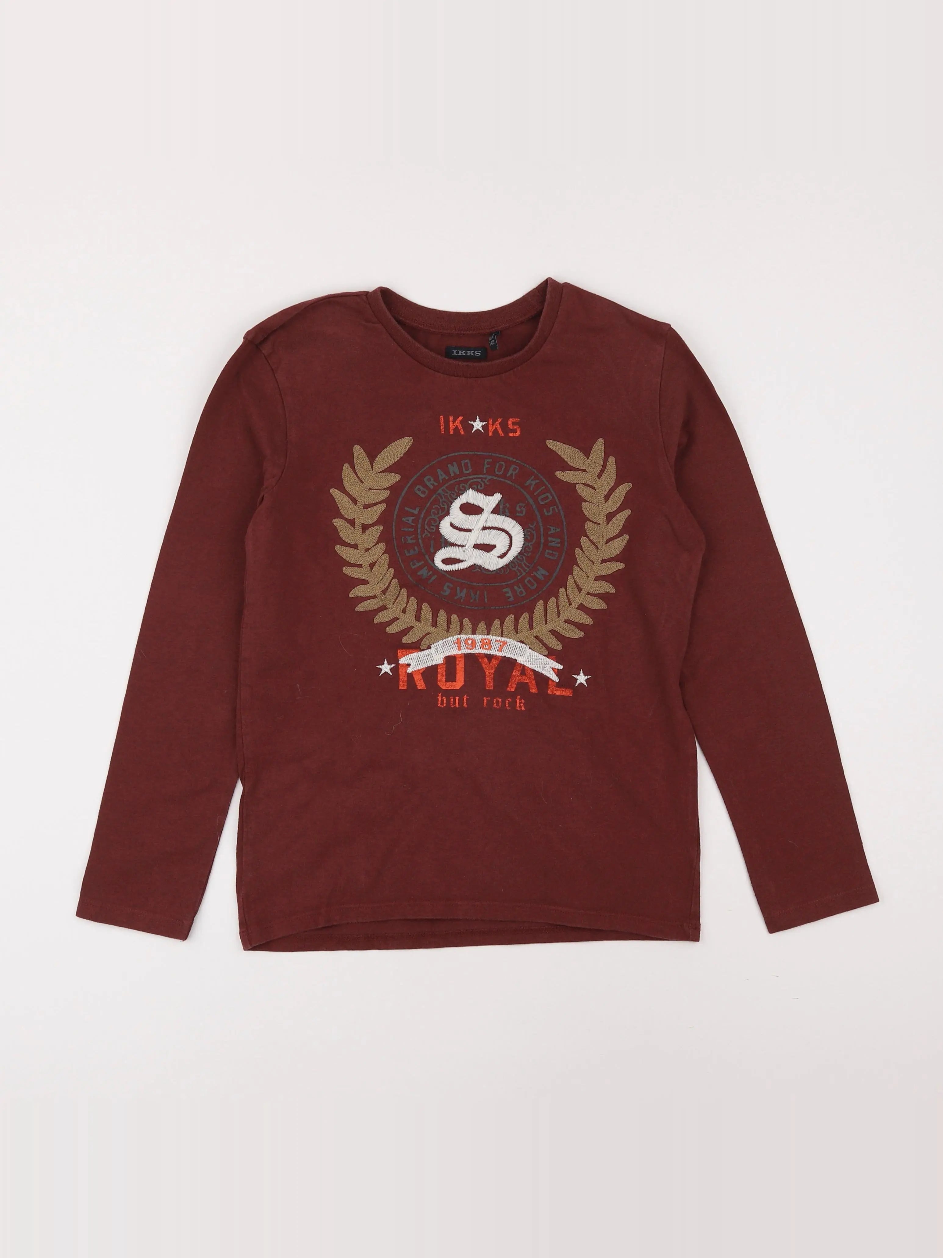 IKKS - tee-shirt rouge - 10 ans