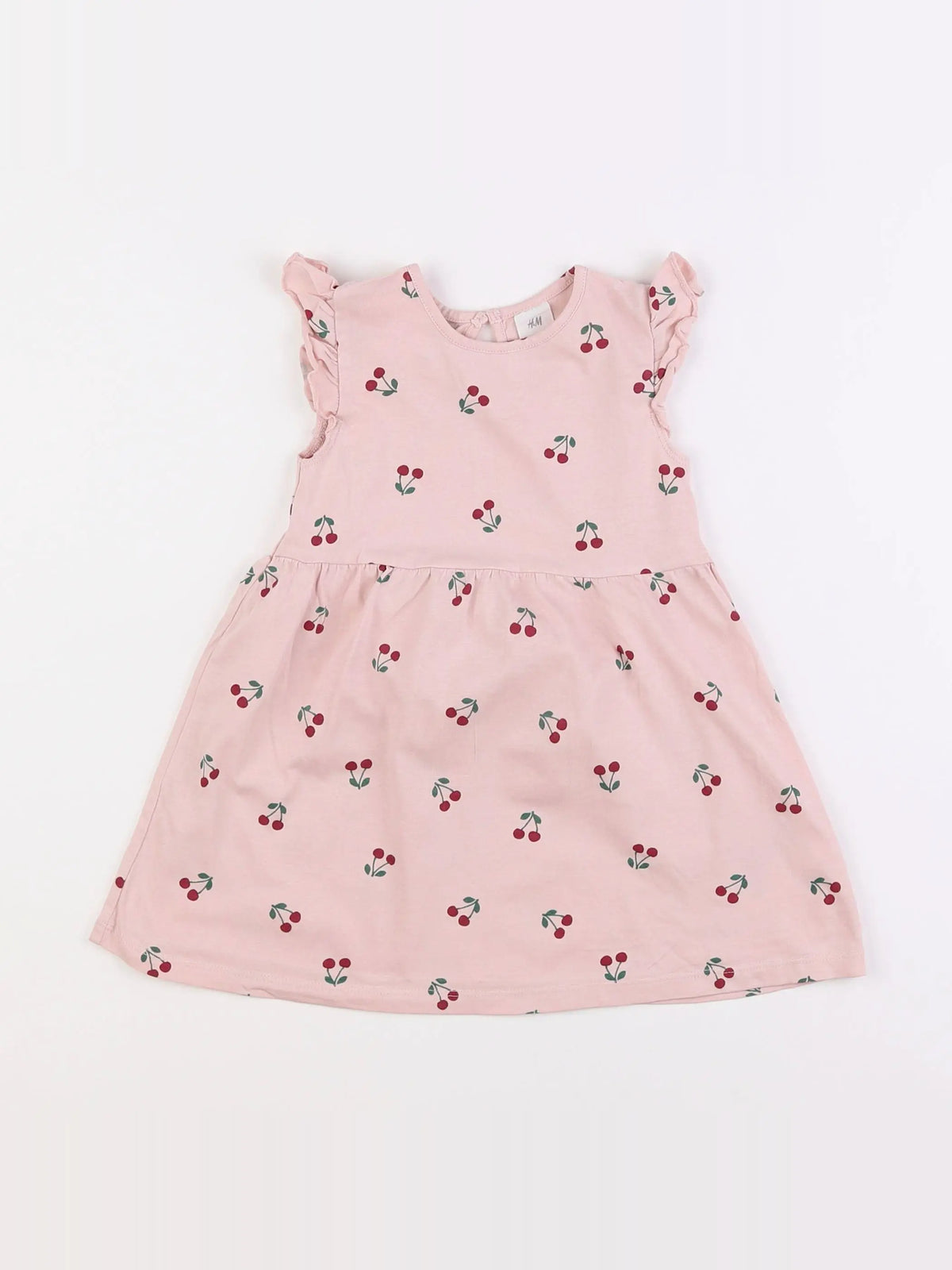 H&M - robe rose - 18 mois