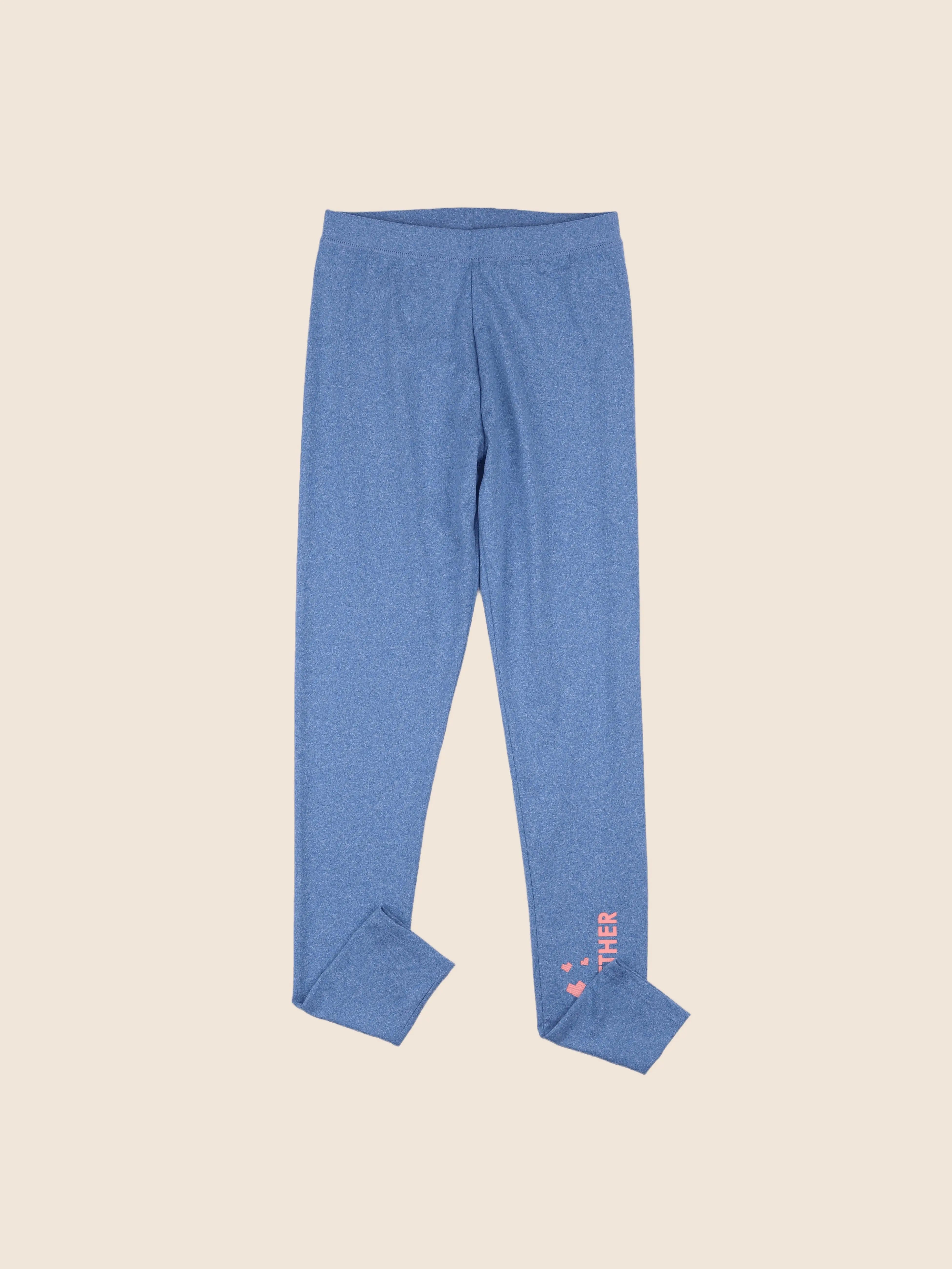 Vertbaudet - legging bleu - 14 ans