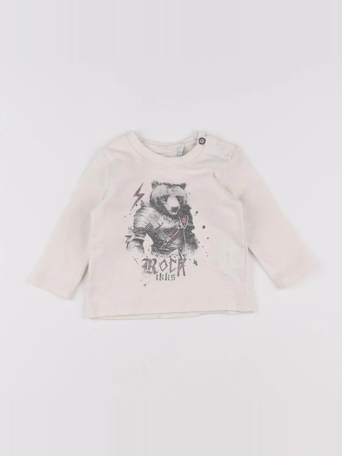 IKKS - tee-shirt blanc - 3 mois